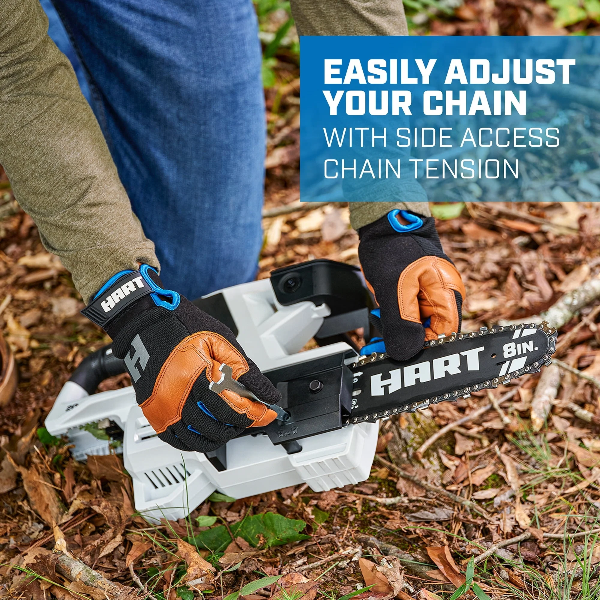20-Volt 8-inch Battery-Powered Pruning Chainsaw Kit, (1) 2.0Ah Lithium-Ion Battery(Battery Included) - Image 3