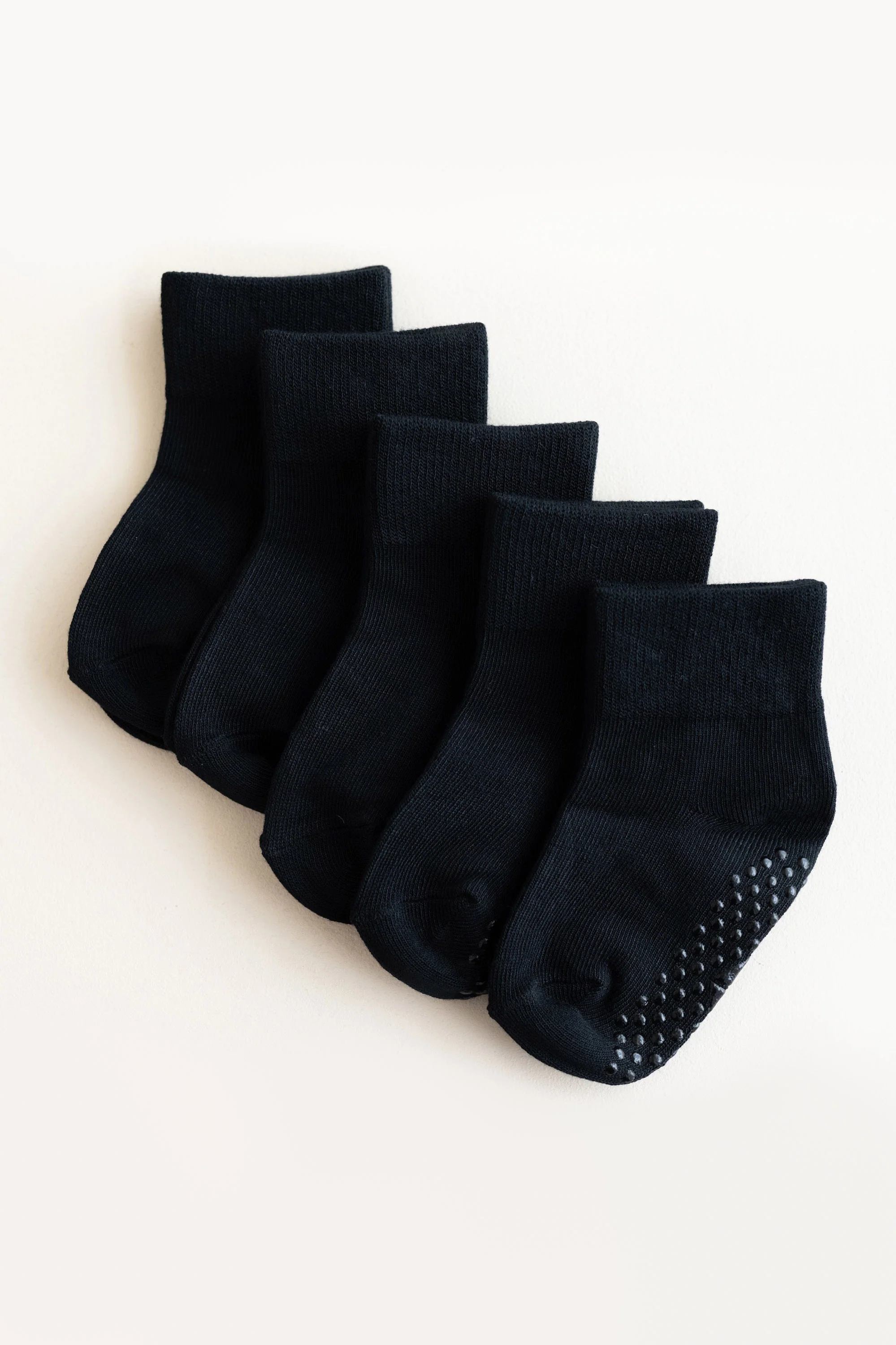 Quarter Socks Combo 5-Pack in Midnight