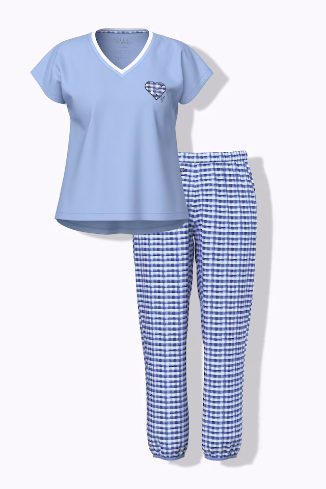 Sweet Checks Two Piece Pajama Set