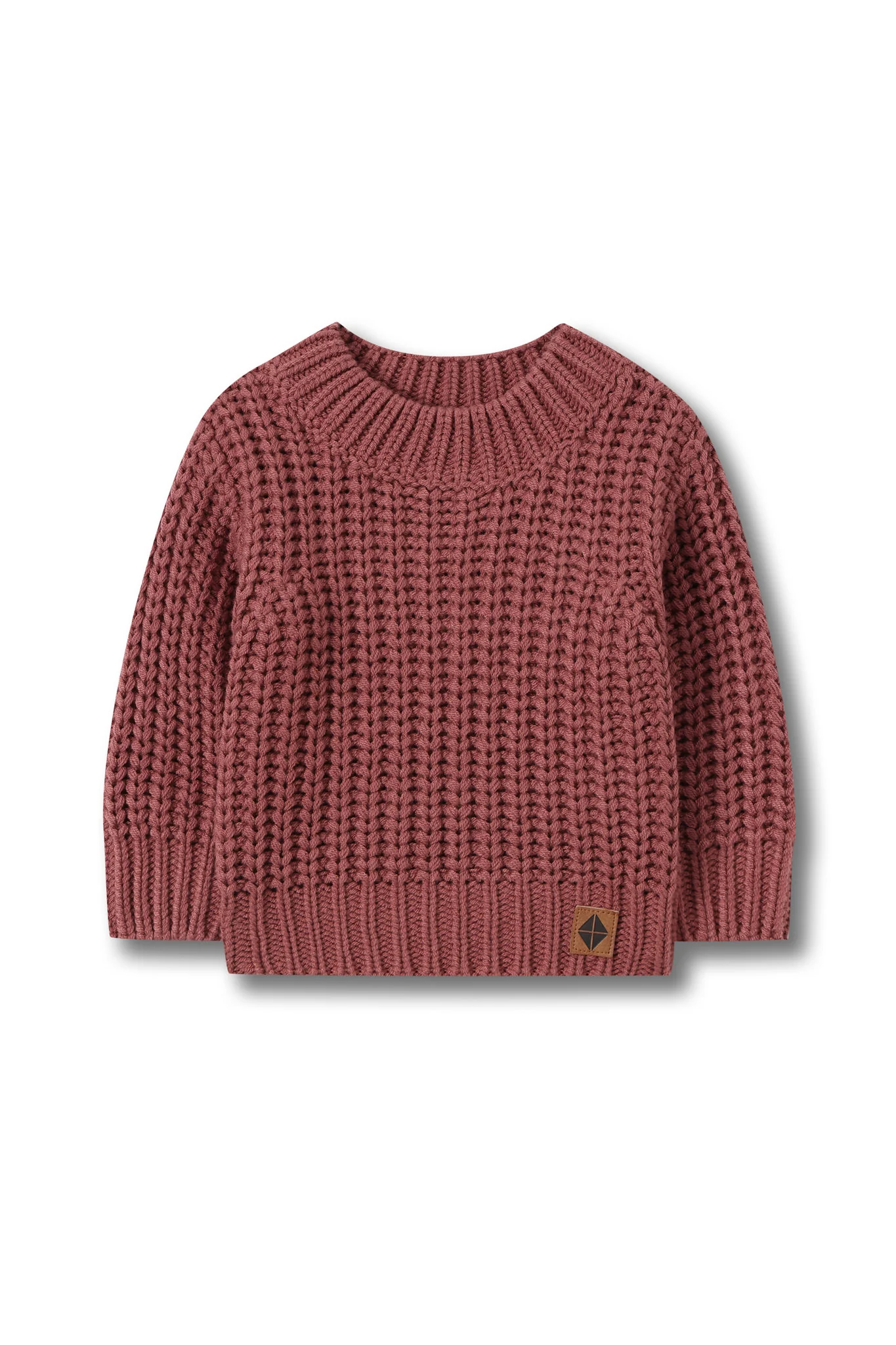 Chunky Knit Sweater in Ember