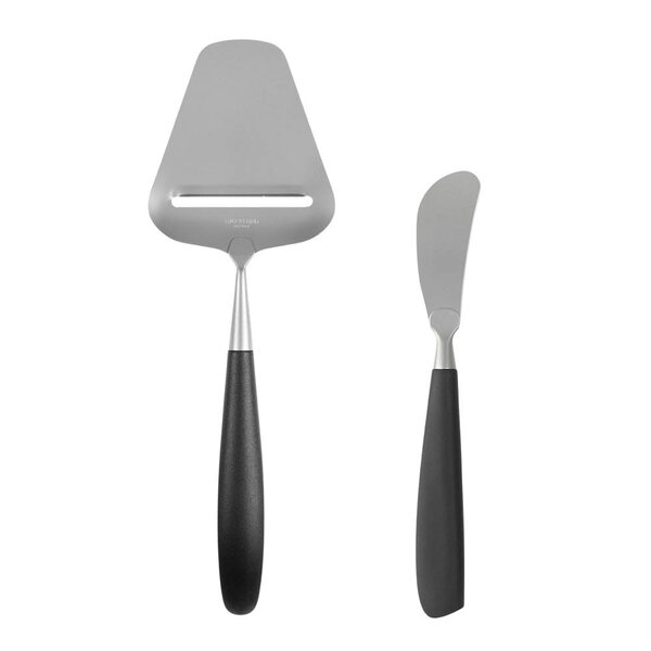 Ostesett med ostehøvel og smørkniv universal nylon