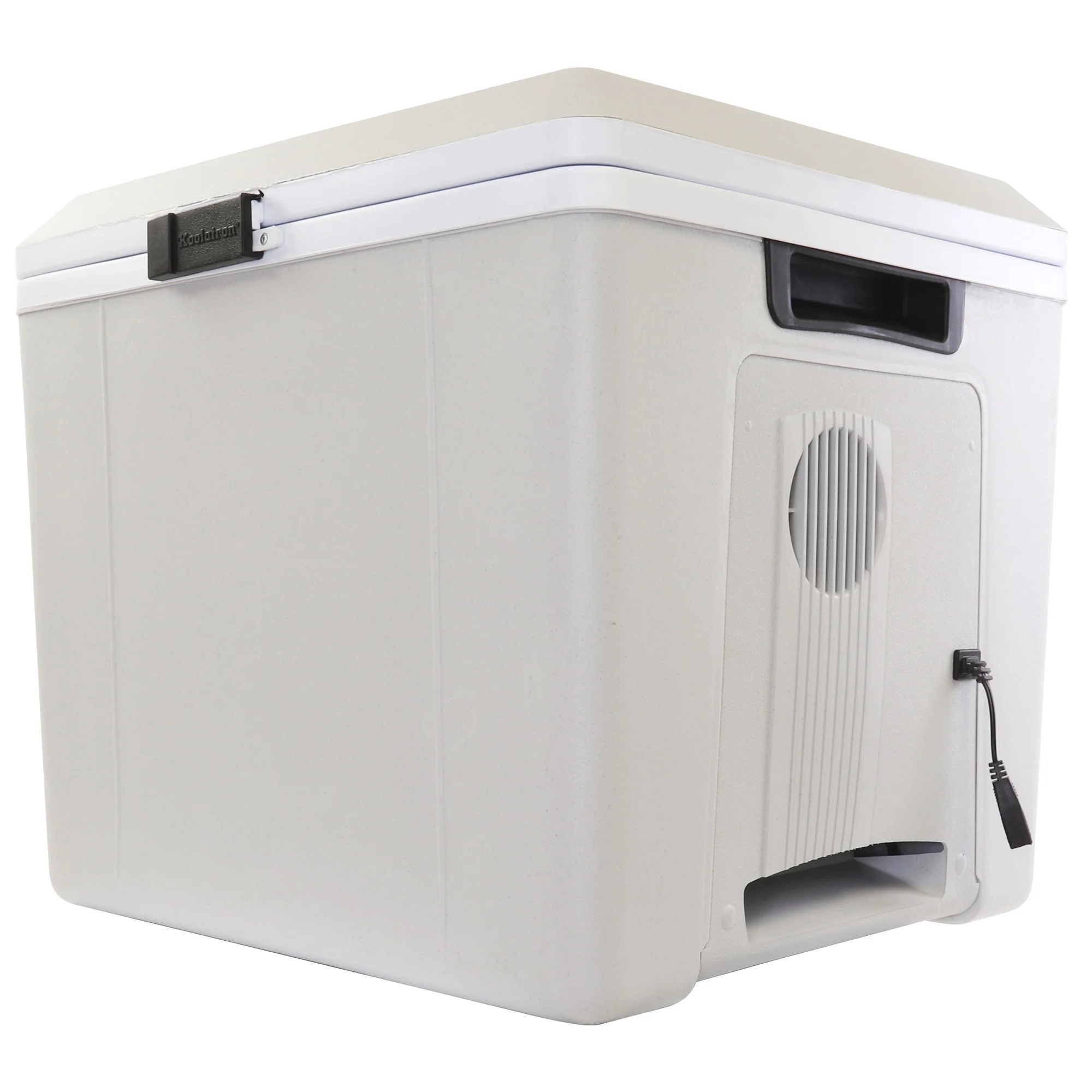 Koolatron 12V Electric Cooler/Warmer 27 L (29 Qt), Two - Way Design, Gray
