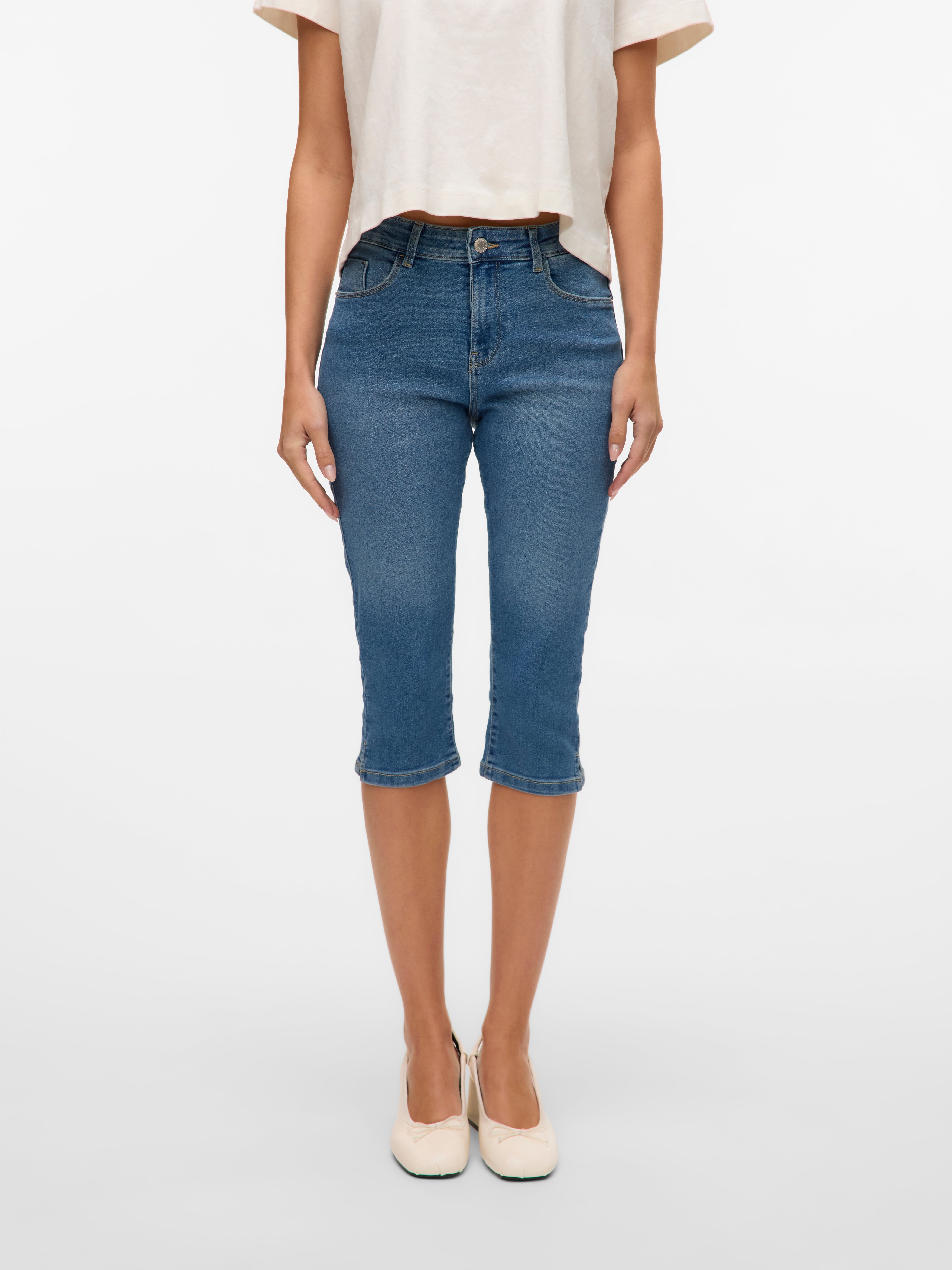 VERO MODA® VMELLY Mid rise Slim Fit Capris