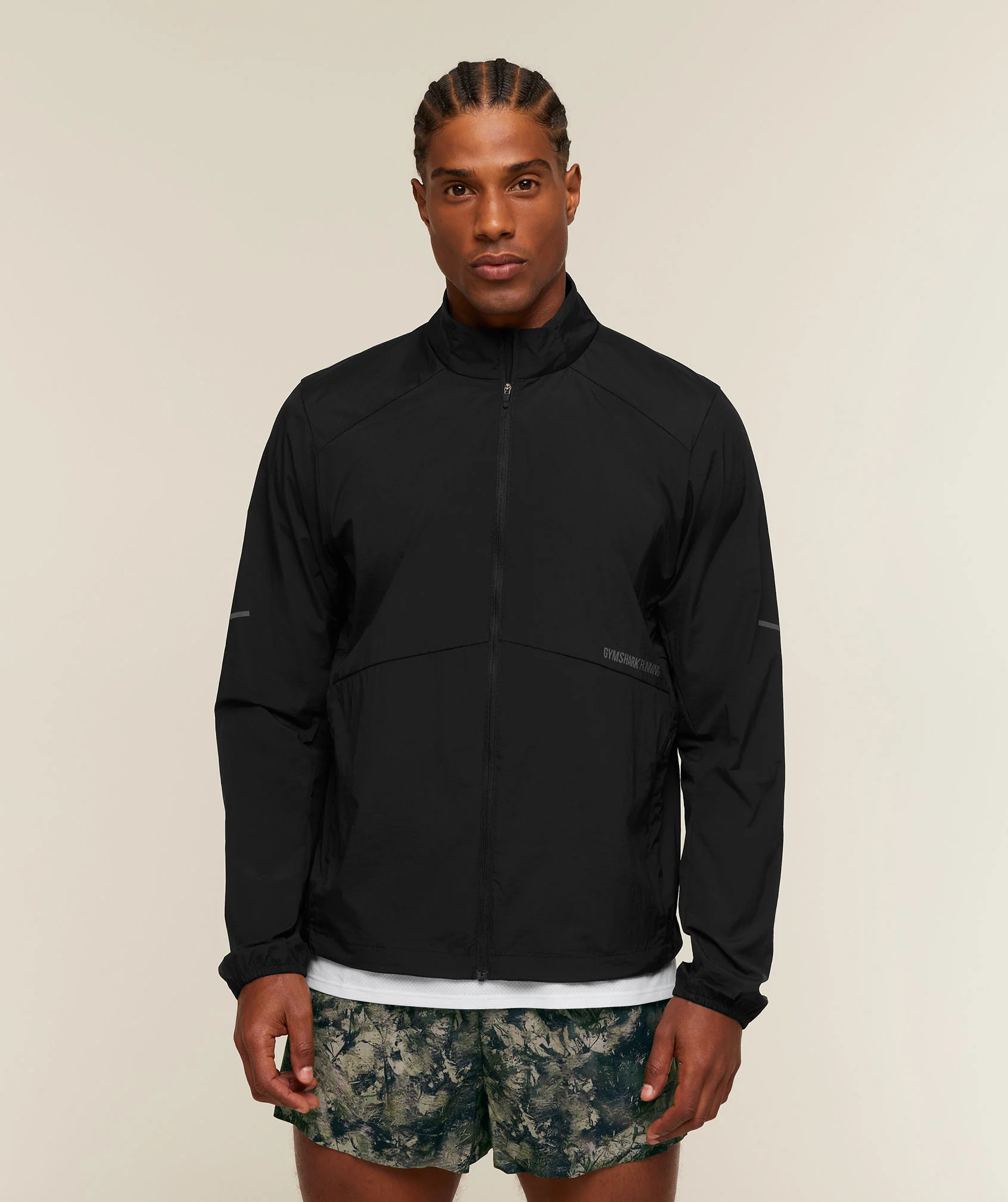 RUNNING WINDBREAKER - Black