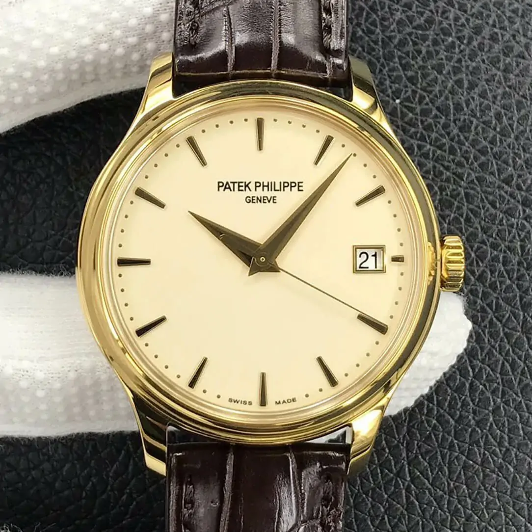 Patek Philippe Calatrava 5227J-001 3K Factory Leather Strap