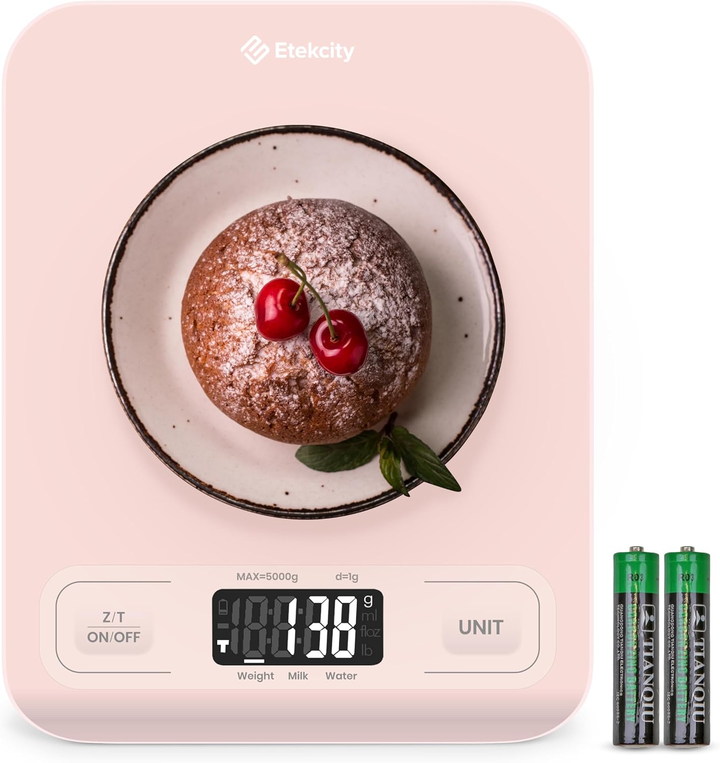 Etekcity Food Kitchen Scale, Digital Grams and Ounces, 11lb