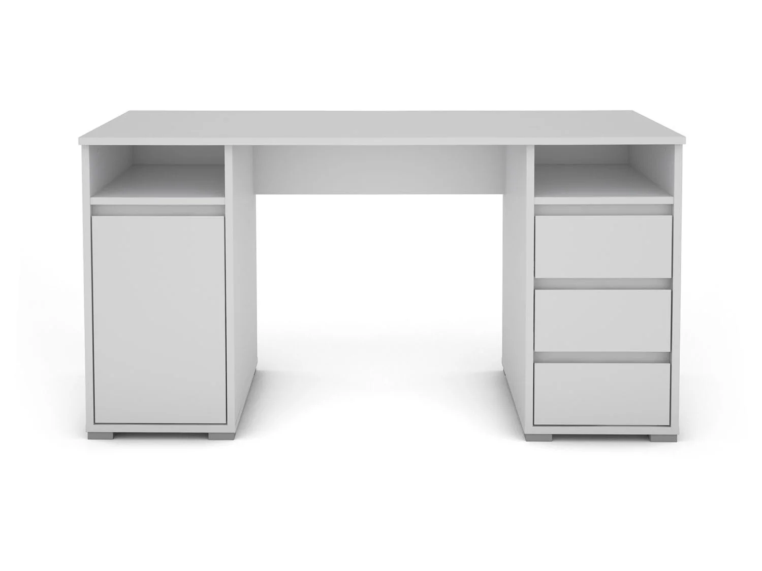 byLIVING Bureau Lobo, avec rangements, 138 x 75 x 55 cm