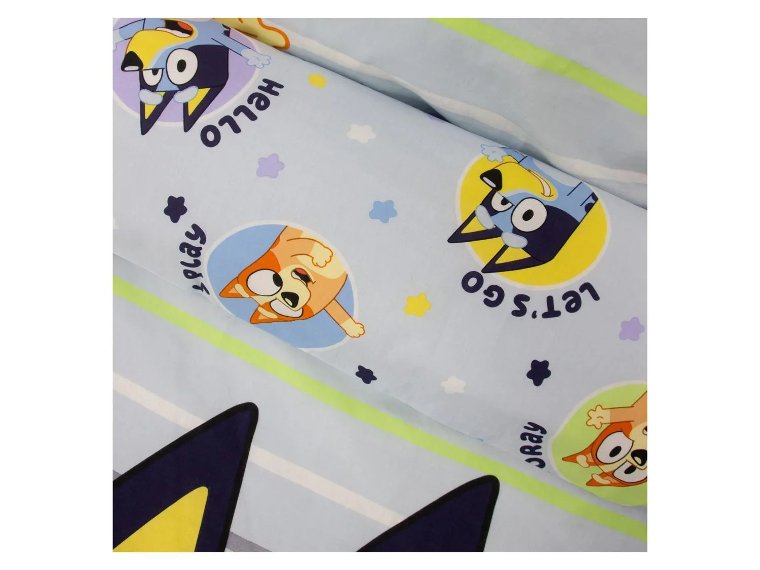 Parure de lit double face pour enfant, 140 x 200 cm