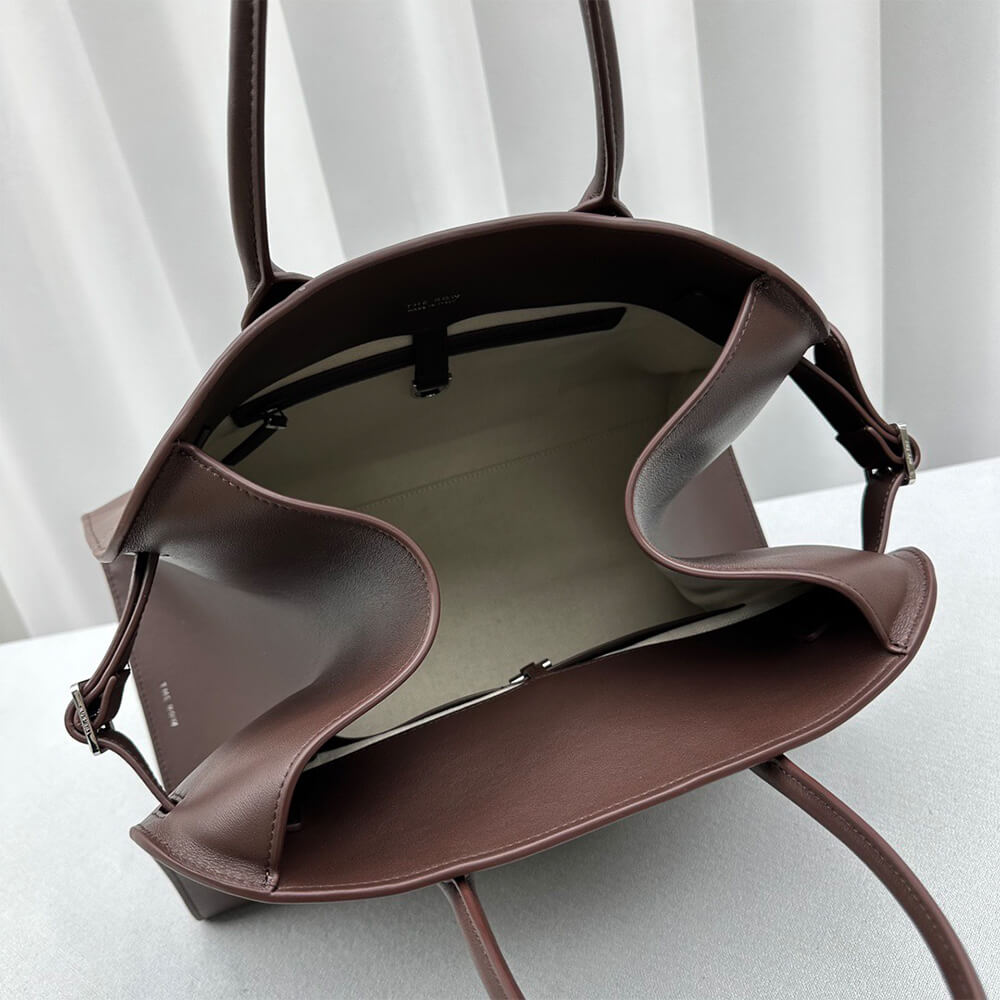 THE ROW Soft Margaux 15 leather bag(High-end Grade)
