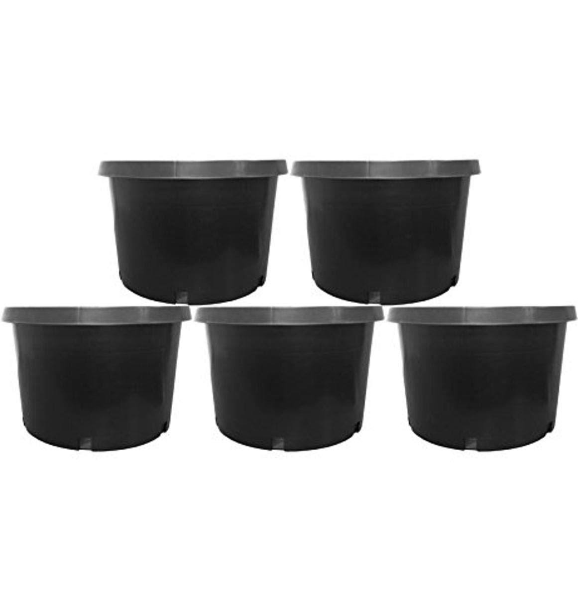 Pro Cal Premium Nursery Pot 10 Gal Pack of 5