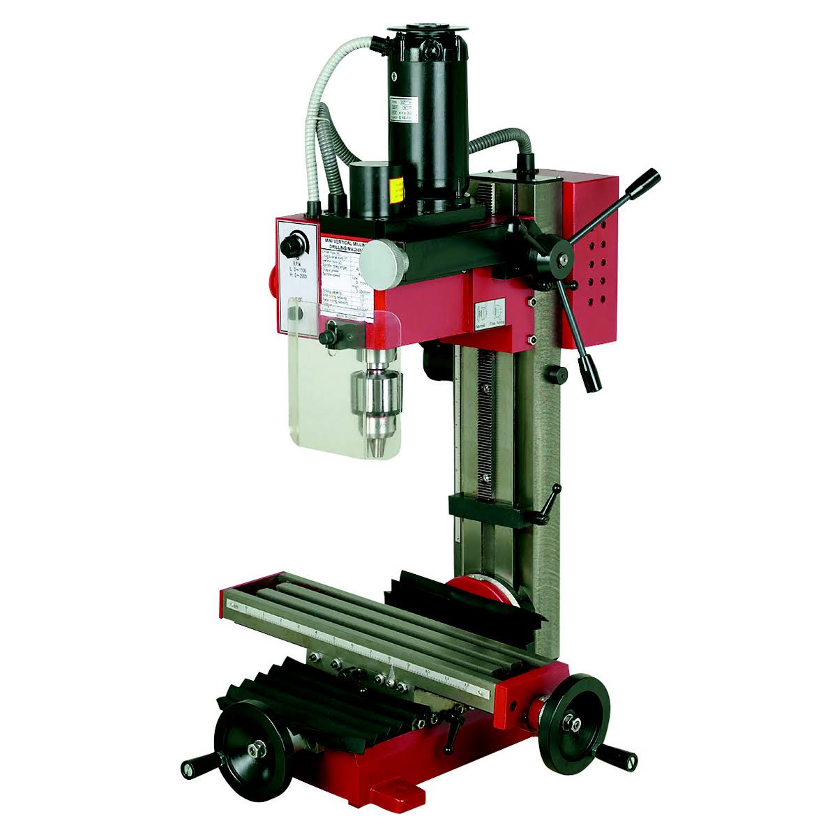 Central Machinery 44991 2 Speed Benchtop Mill/Drill Machine-Instock
