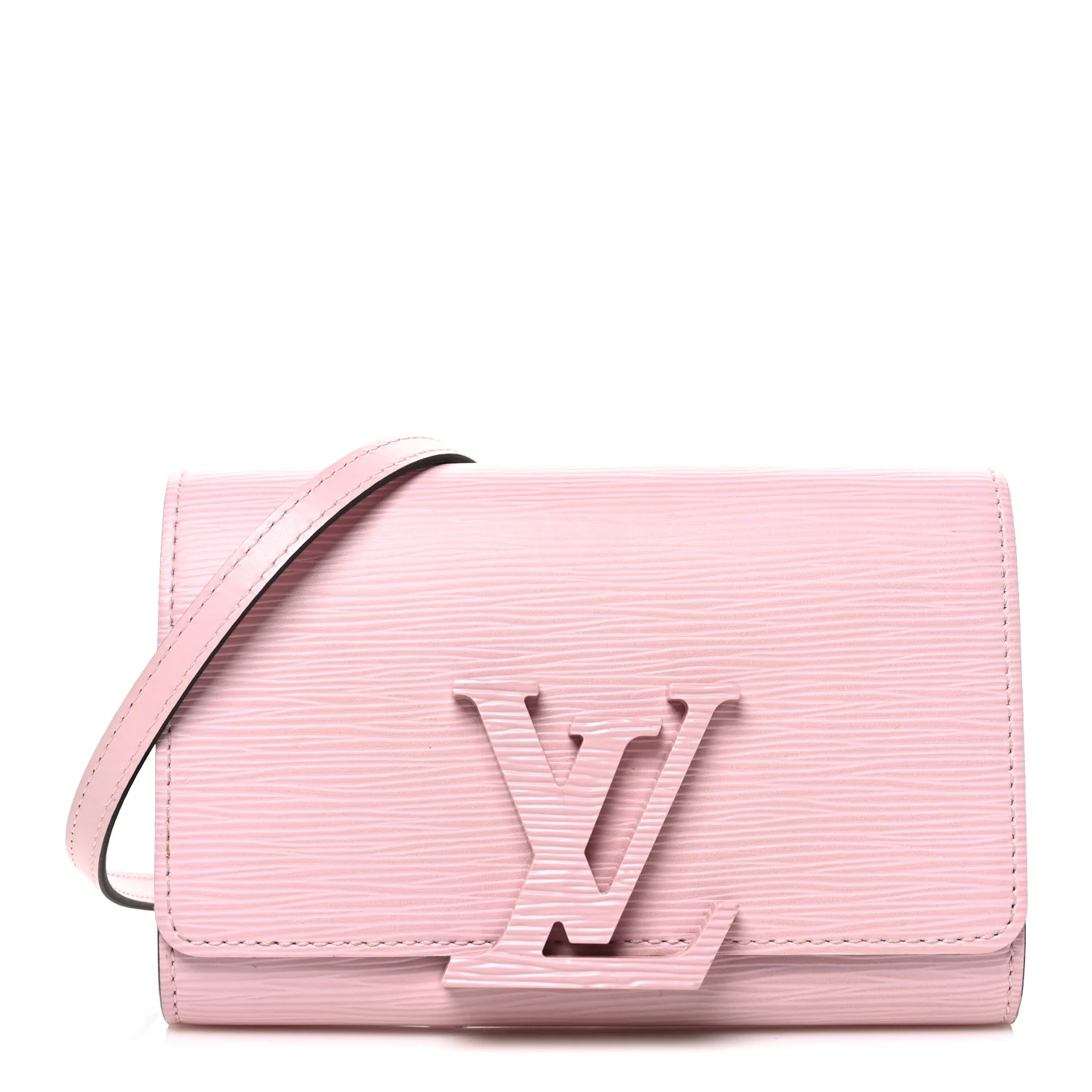Epi Louise Strap PM Rose Clair