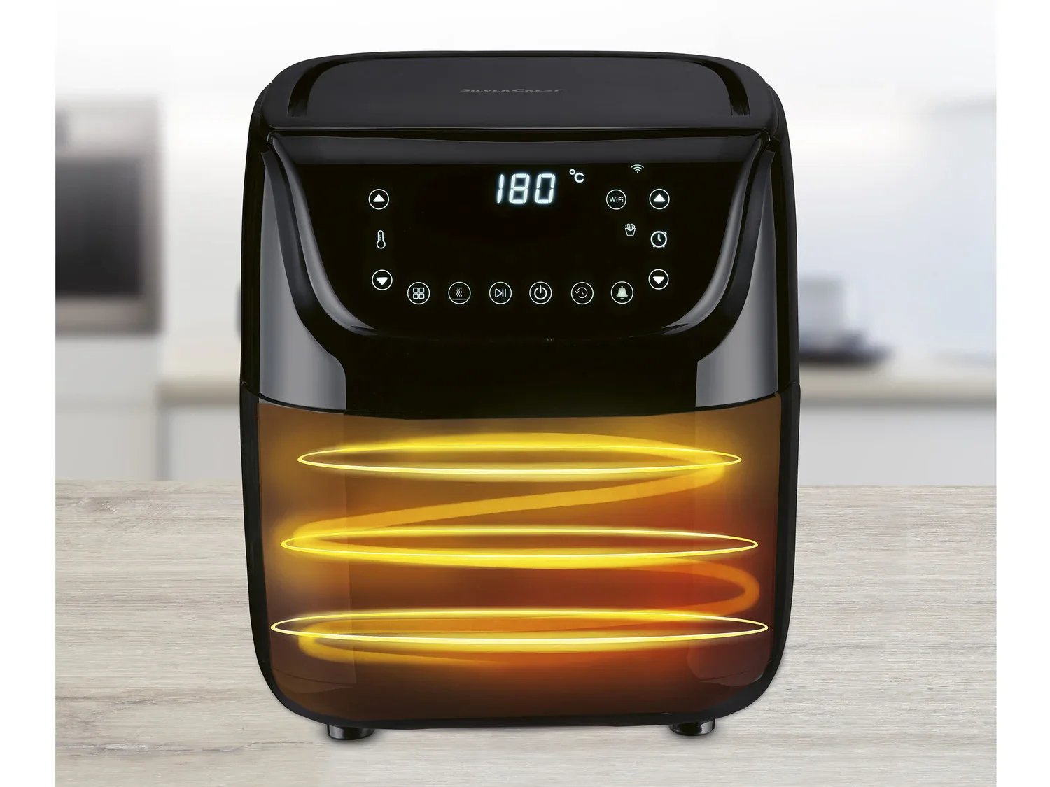 SILVERCREST KITCHEN TOOLS Airfryer Smart XL SHFS 2150 A1, 5,5 l, 2150 W