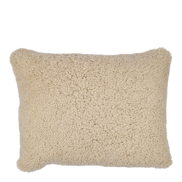 Pute new zealand saueskinn kort ull 35x45 cm moon light