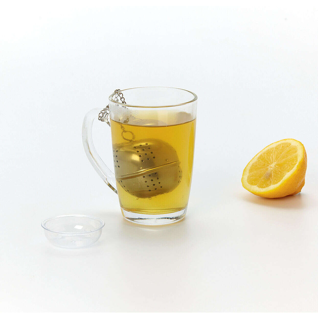 Boule à thé avec support