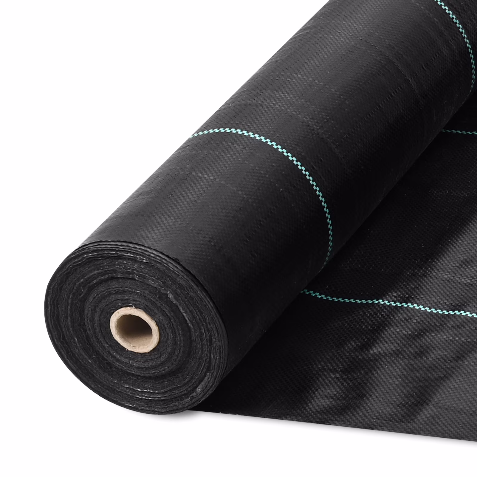 KFFKFF 4x250 FT Weed Barrier Landscape Material, 5 OZ Geotextile Fabric Beneath Gravel, Excellent Permeability for Weed Restriction Mat, Driveway Material, Garden Weed Control Fabric