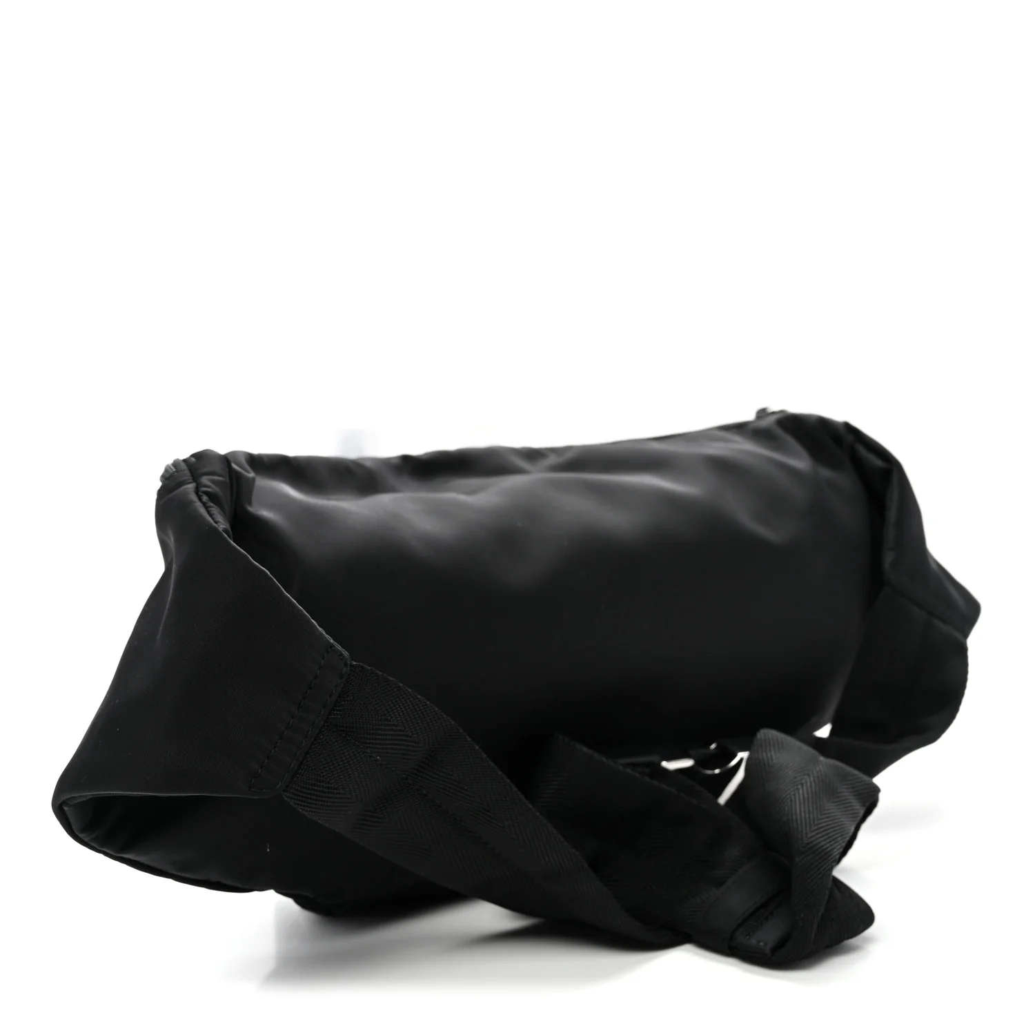 Tessuto Nylon Montagna Belt Bag Black