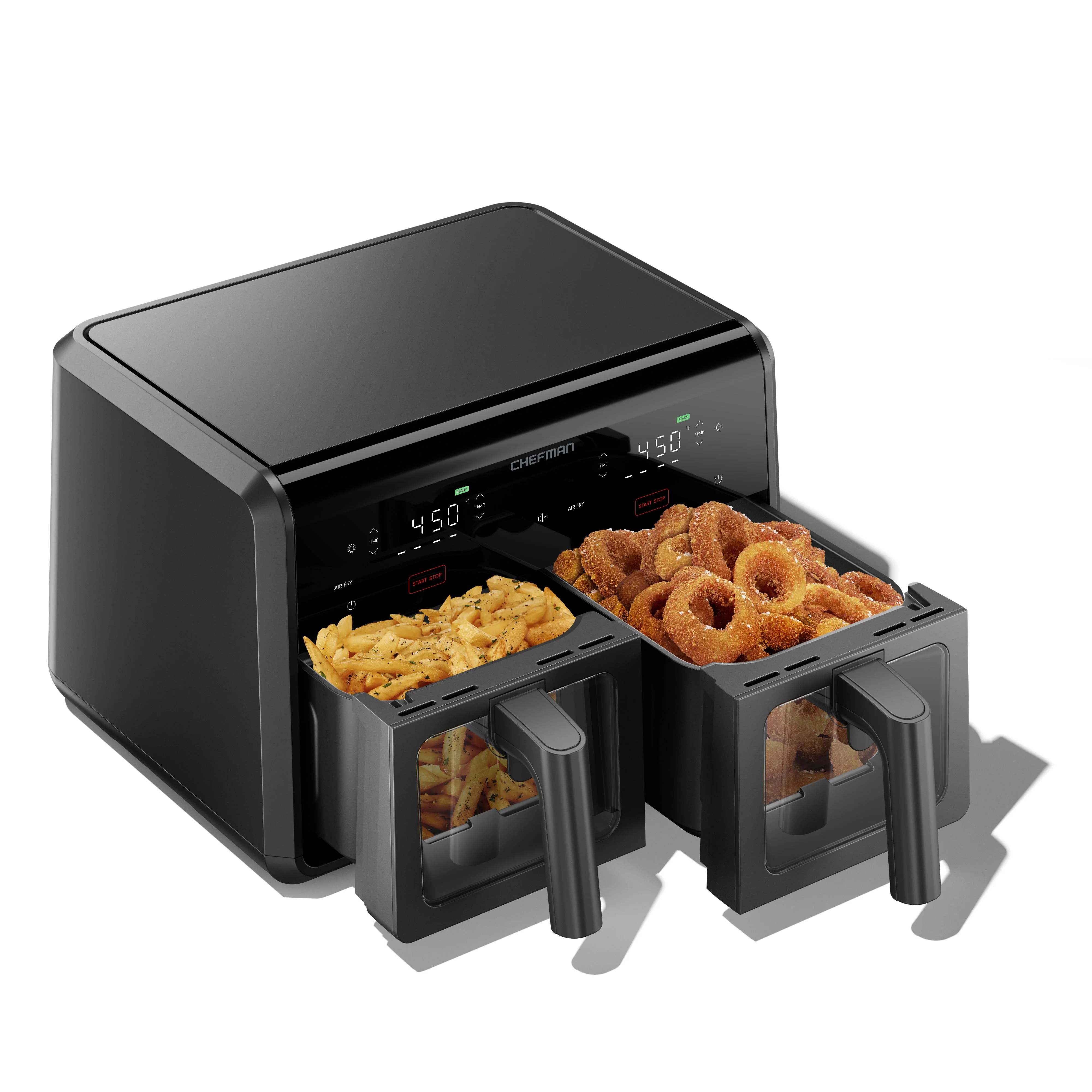 9 Qt. TurboFry Dual Basket Air Fryer with DC Motor