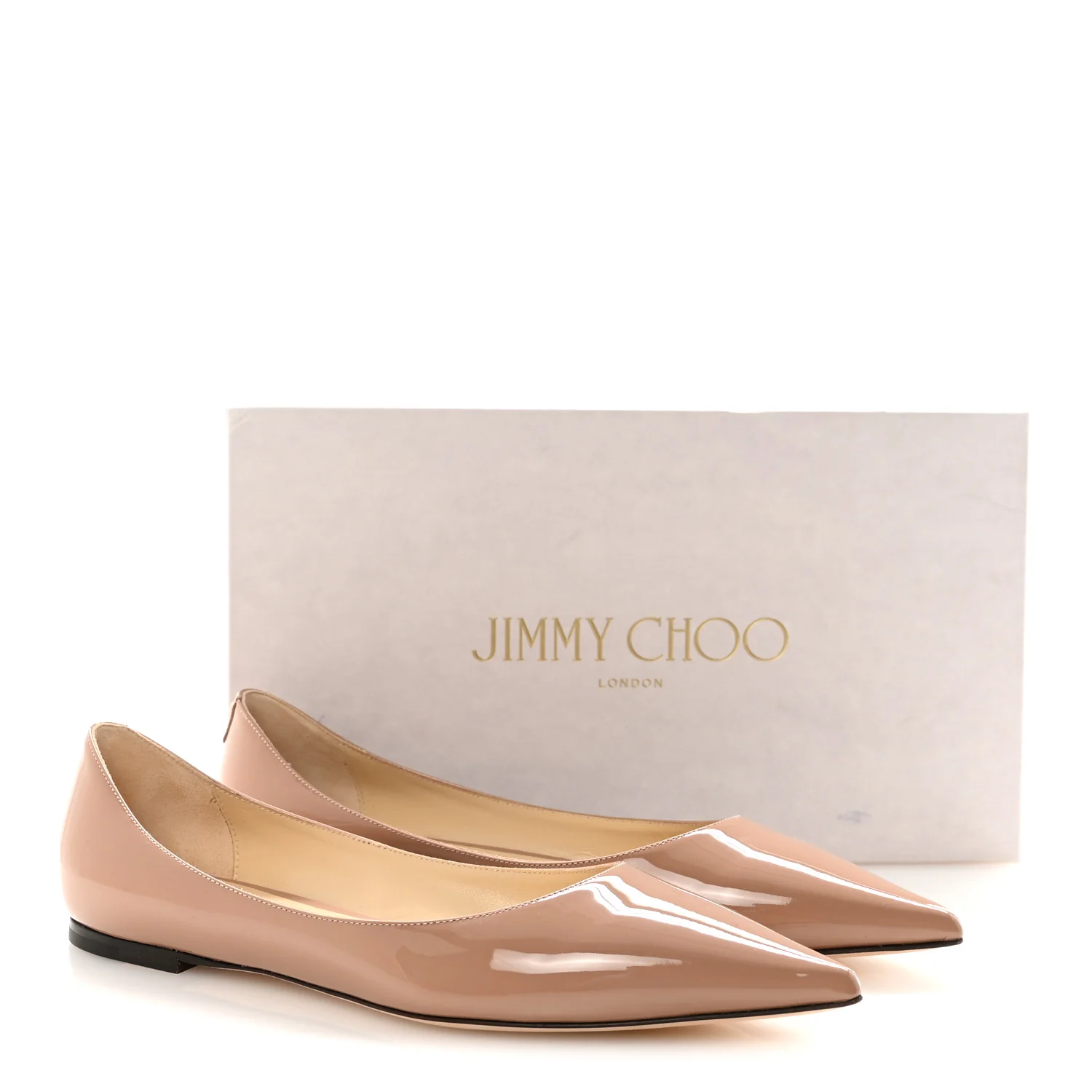 Patent Love Flats 40 Ballet Pink