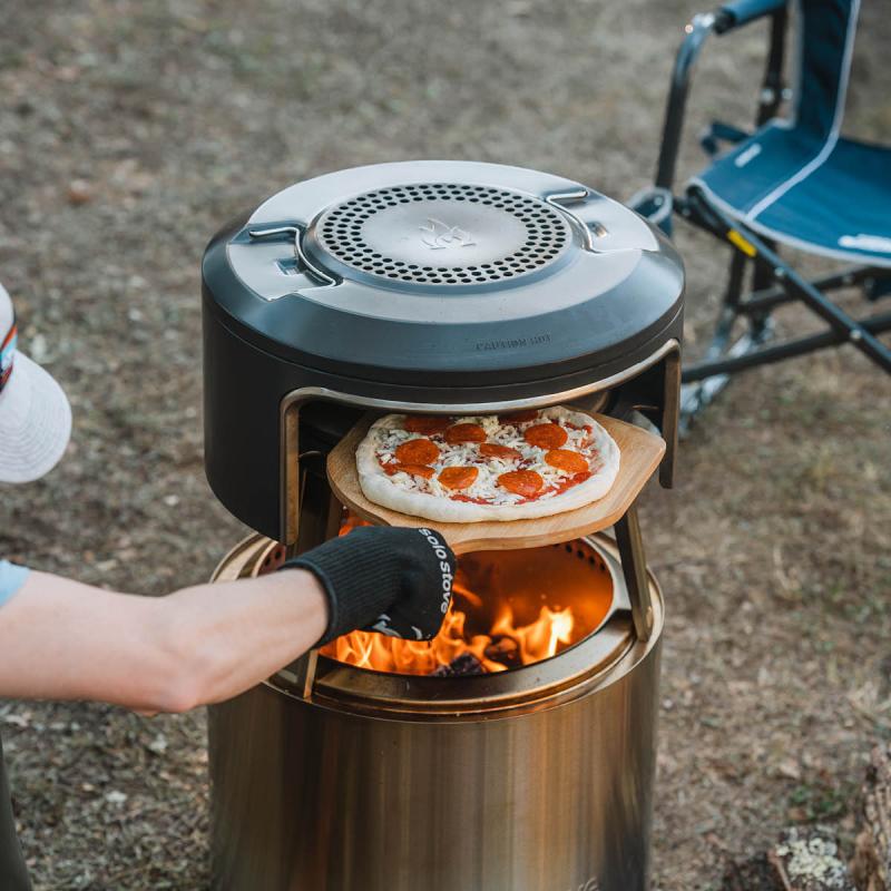 Pi-fire pizzaovn til Yukon bålpanne