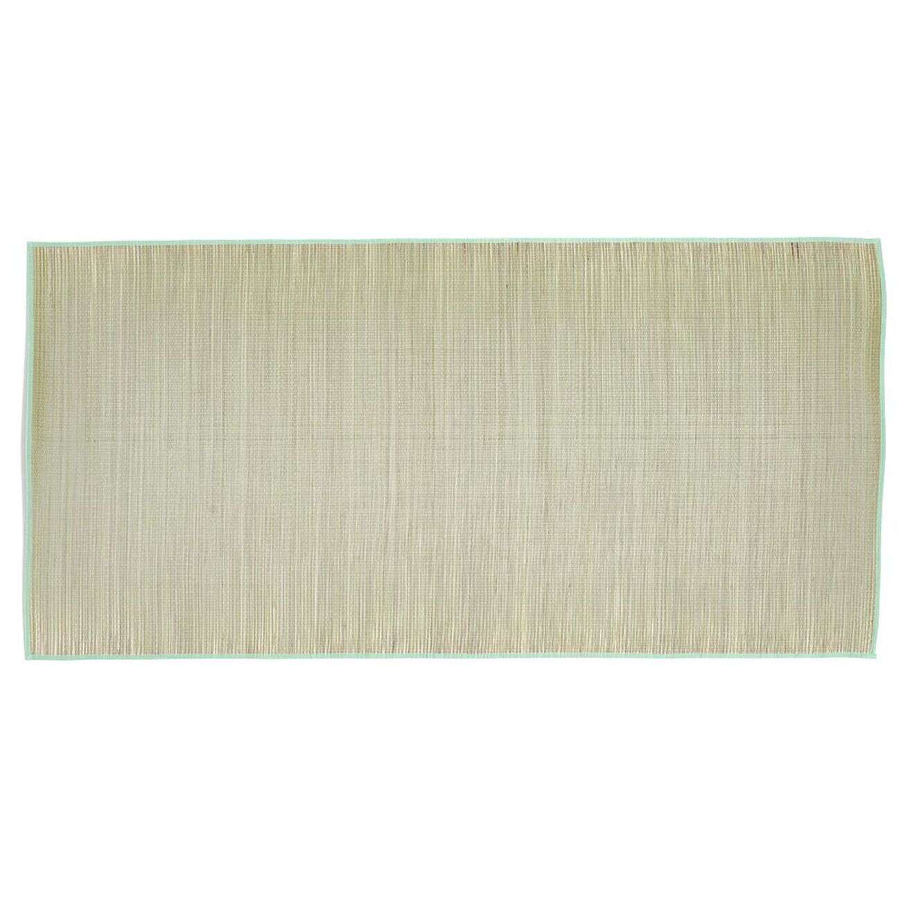 Natte de plage en paille 180x90cm - 3 coloris