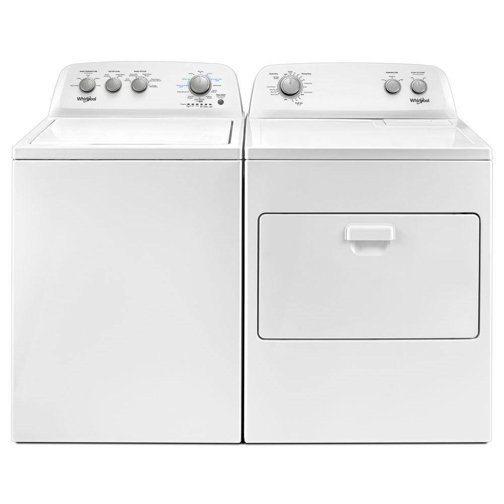 Sécheuse électrique Whirlpool 2025 de 7 pi³ (198 L), système AutoDryMC, protection anti-ridesMC, blanche
