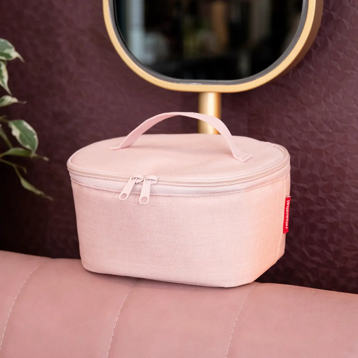 coolerbag S pocket twist blush