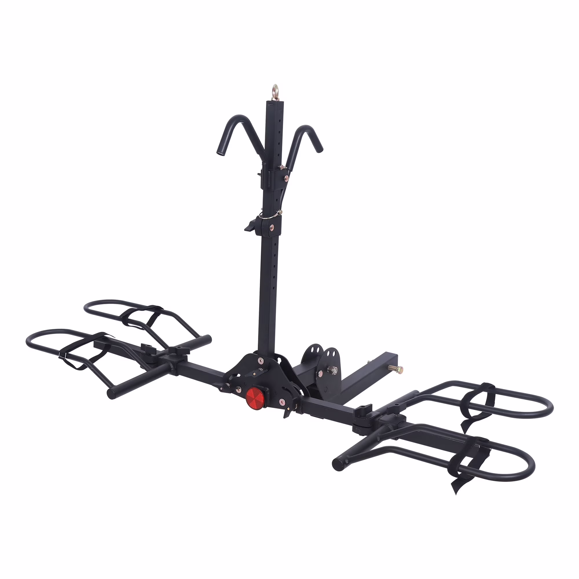 Electric Ebike Rack, 200lb Capacity, Alloy Steel Hitch Mount, Fits 5-Inch Fat Tire Bikes, 2-Inch Receiver(2 Bike Rack/200lbs, Fits up to 58'' Wheelbase)
