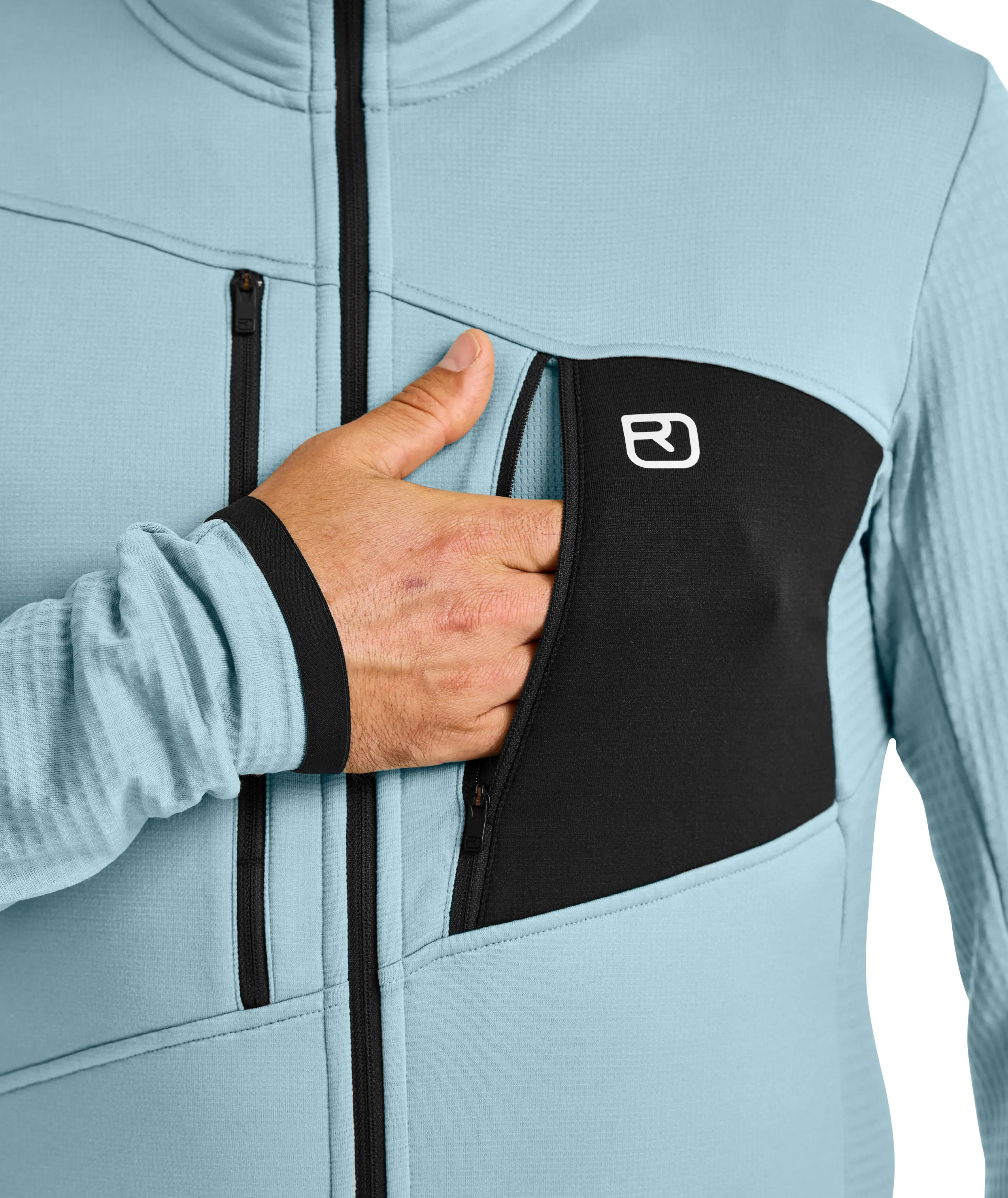 ORTOVOXR FLEECE GRID JACKET