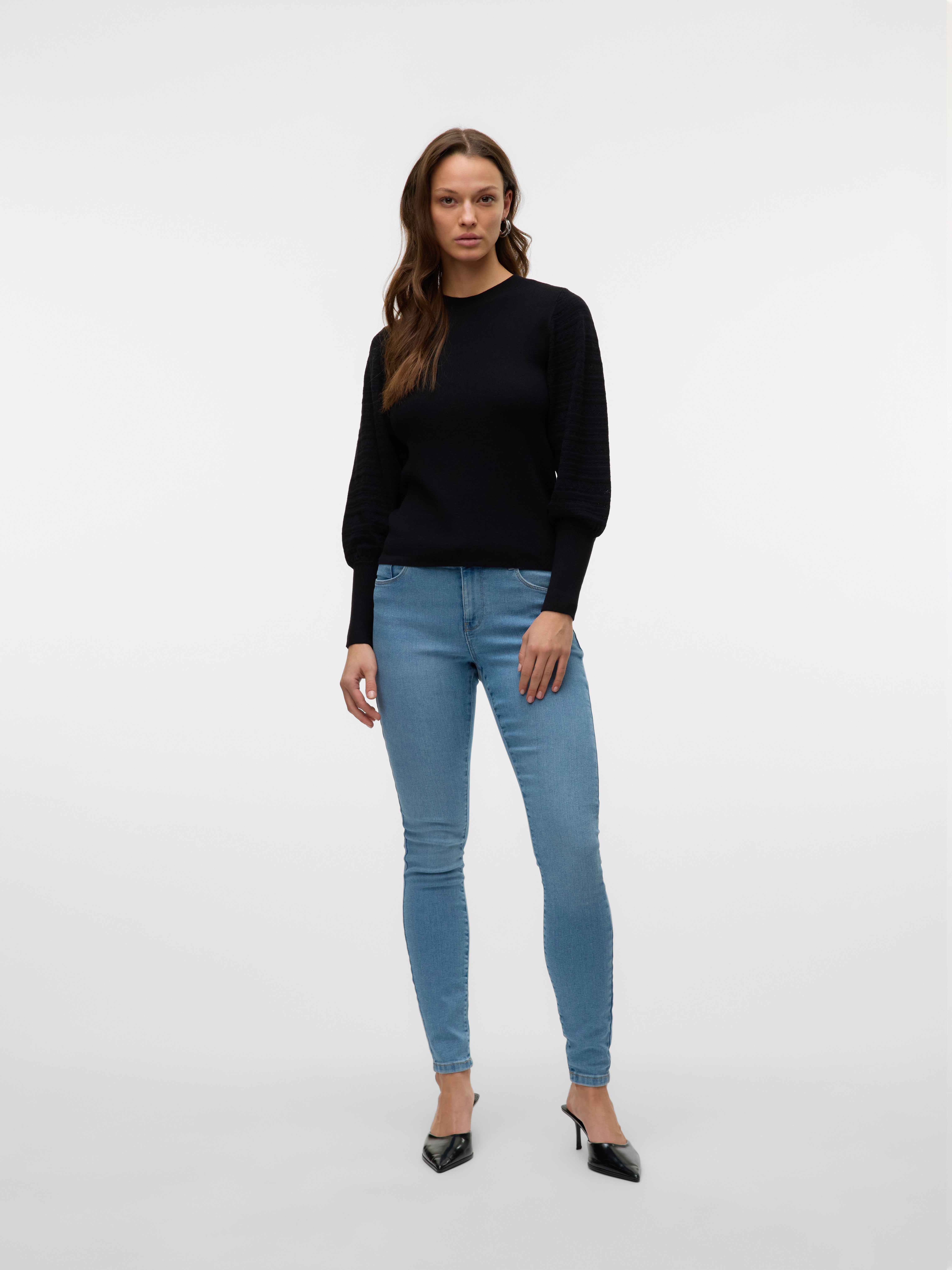 VERO MODA® VMELLY Mid rise Skinny Fit Jeans