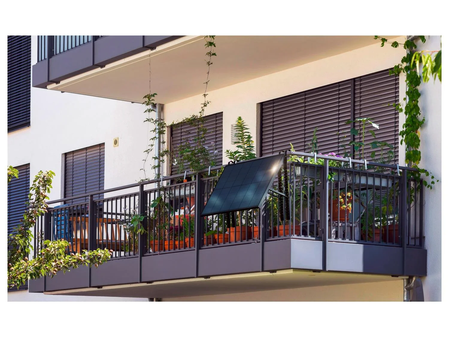 TRONIC Set station solaire pour balcon TSBK 400 A1