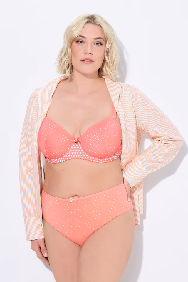 5 Pack Midi Brief- Polka Dot
