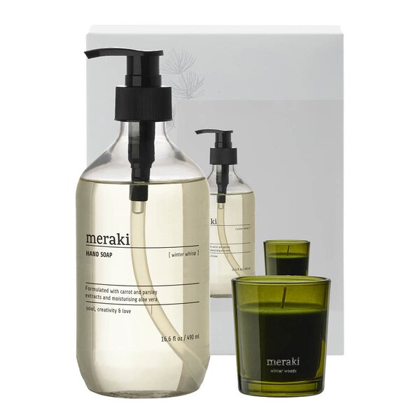 Gavesett med håndsåpe og håndkrem Winter Whisp/Winter Woods 490/60 ml