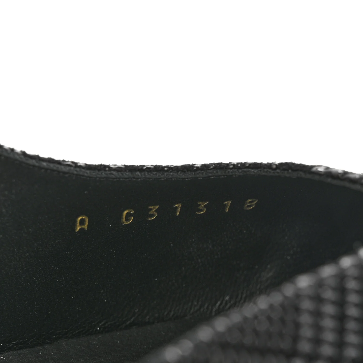 Suede Kidskin Cap Toe CC Slingback Pumps 39 Black