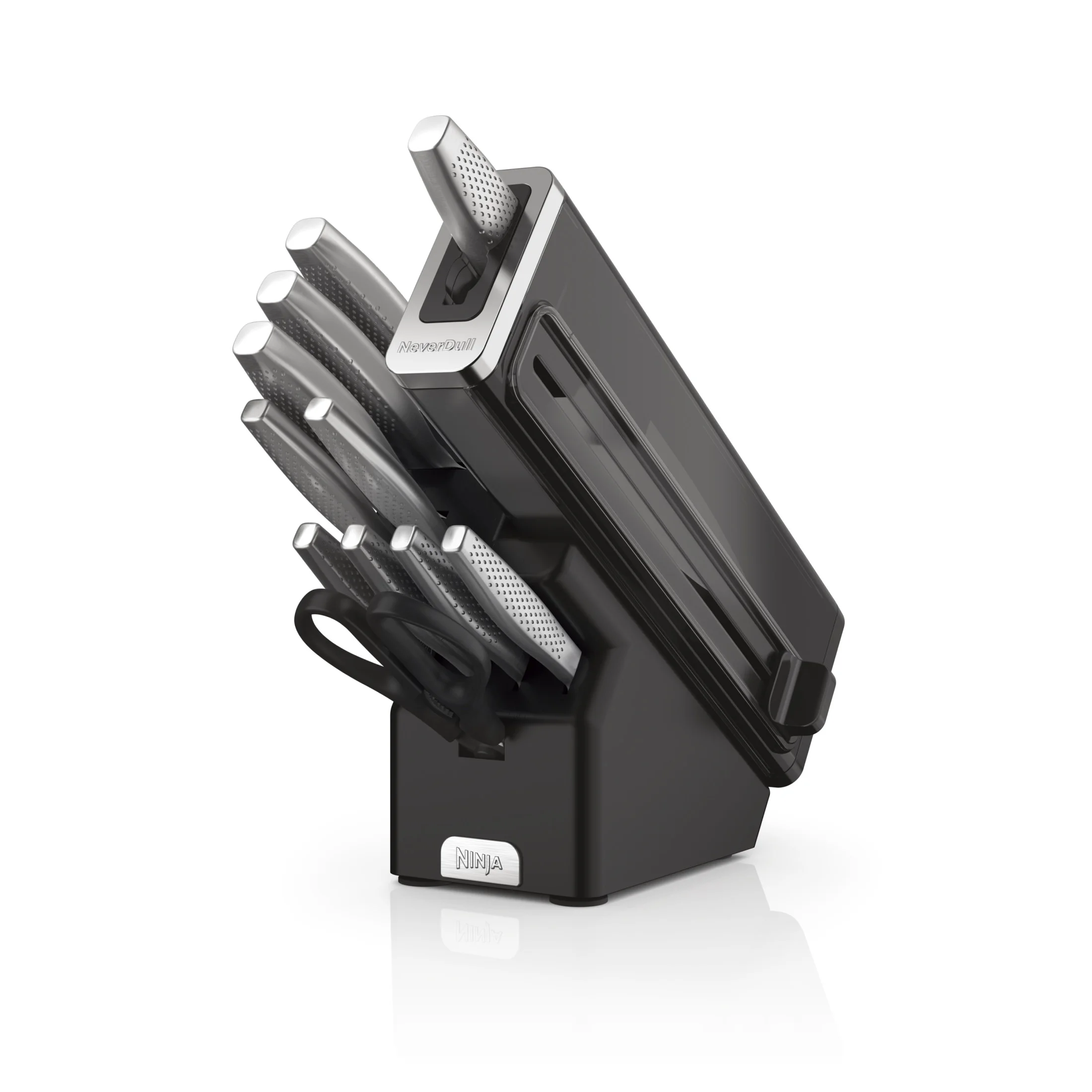 NeverDull Essential 12-Piece Stainless Steel Knife Set with Built-in Sharpener, K22012(1) - Image 2