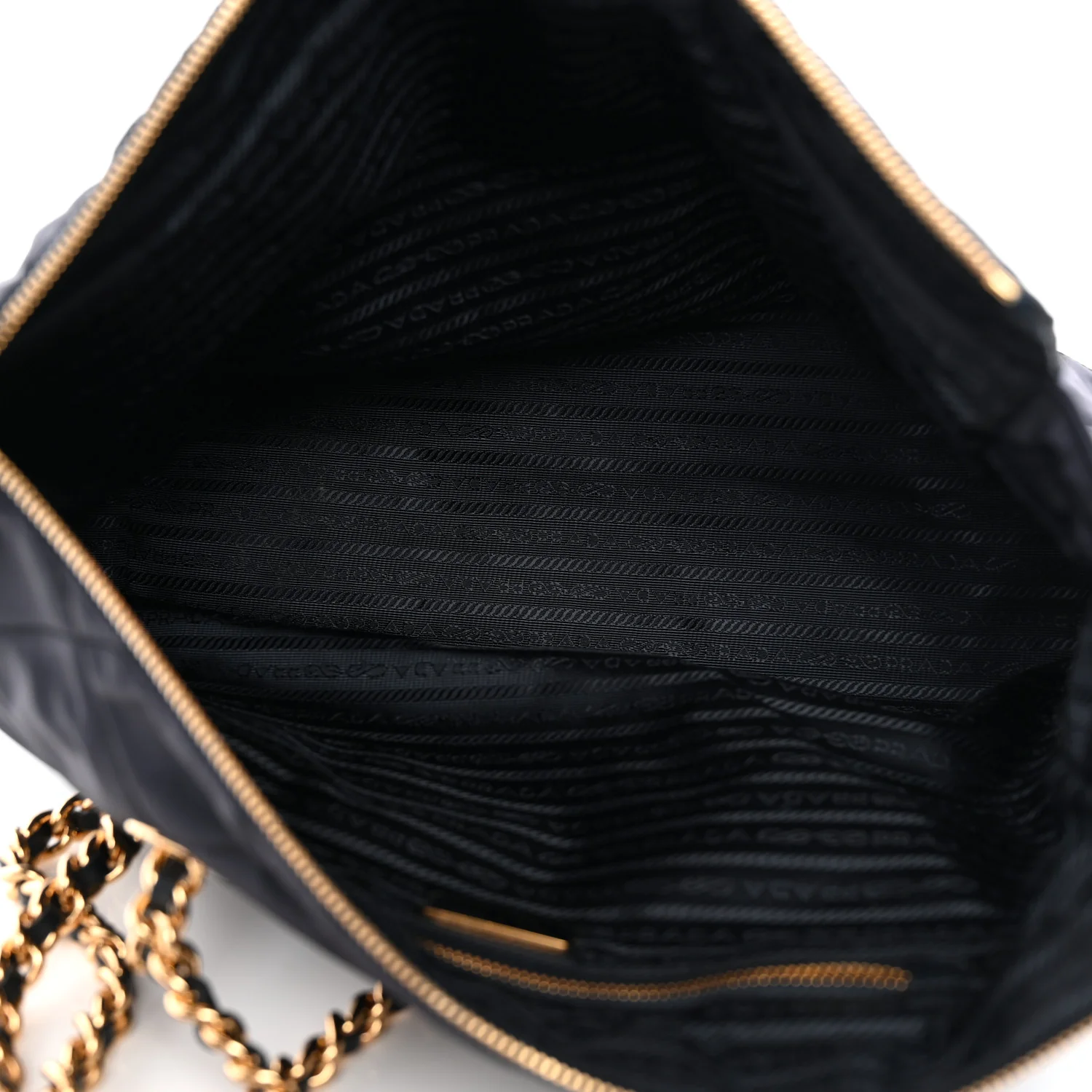 Nylon Tessuto Impuntu Quilted Tote Baltico