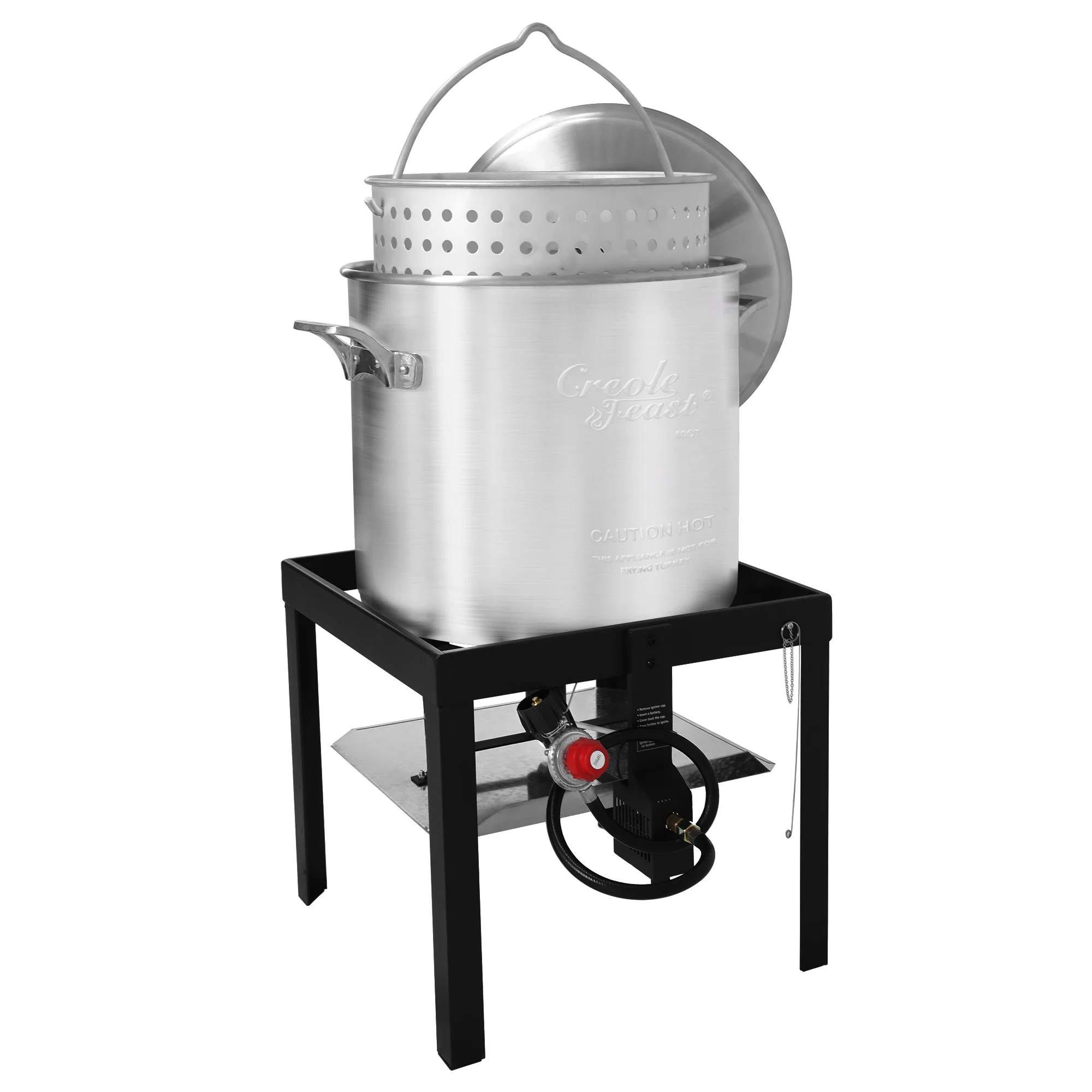 Creole Feast SBK0801, 80QT Seafood Boiling Kit