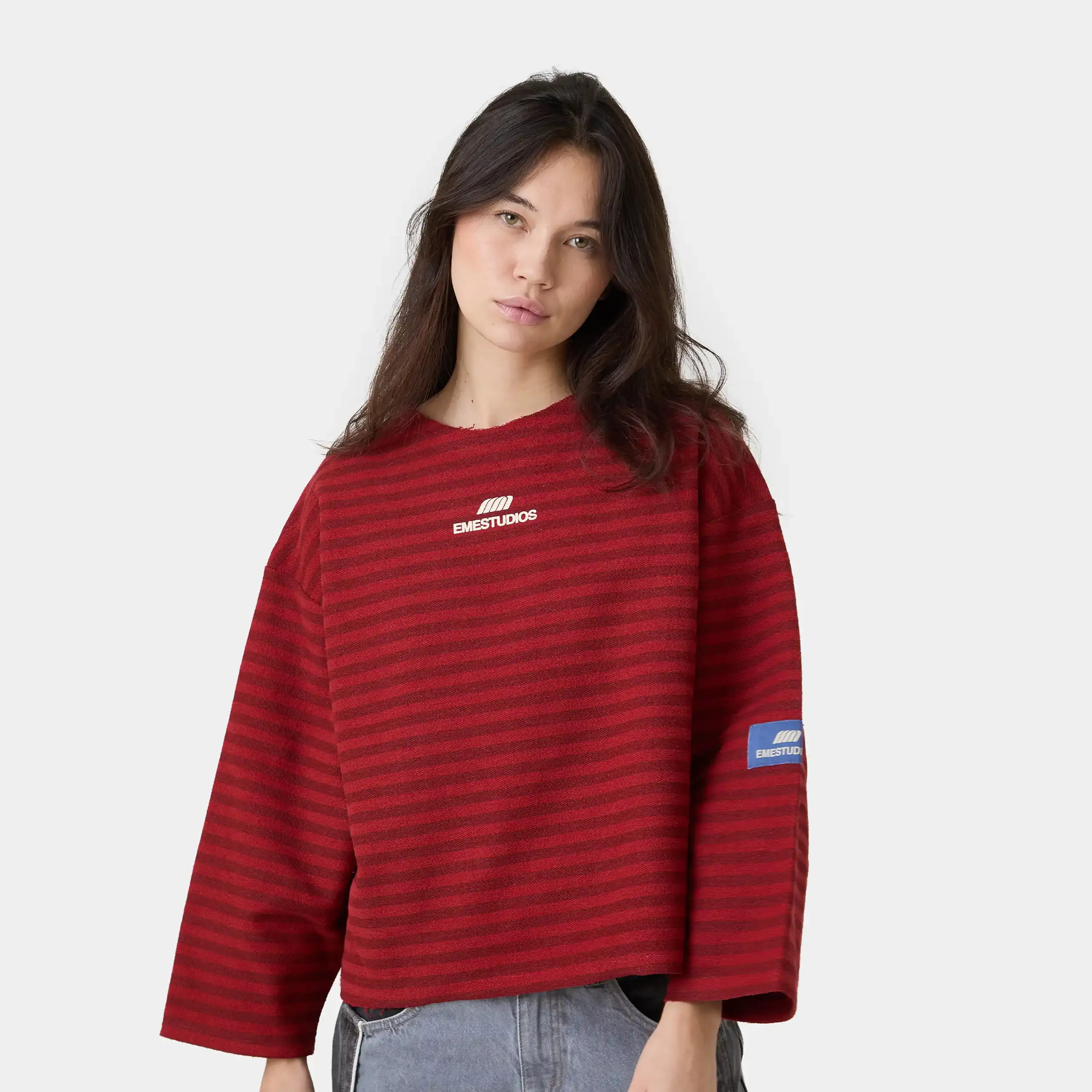 Sade Redwood Reverse Crewneck