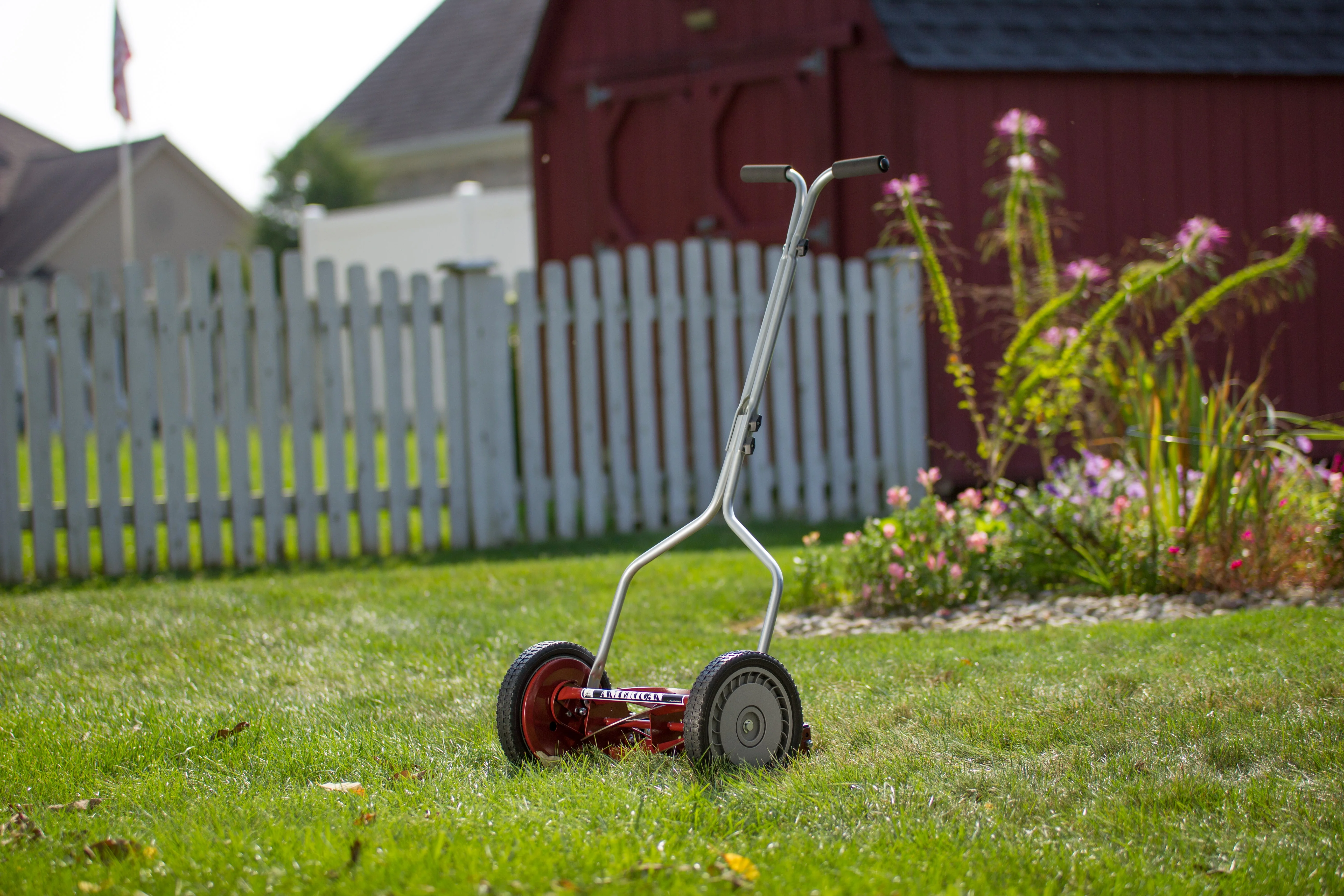American Lawn Mower 1204 - 14 14 - Inch 4 - Blade Push Reel Lawn Mower