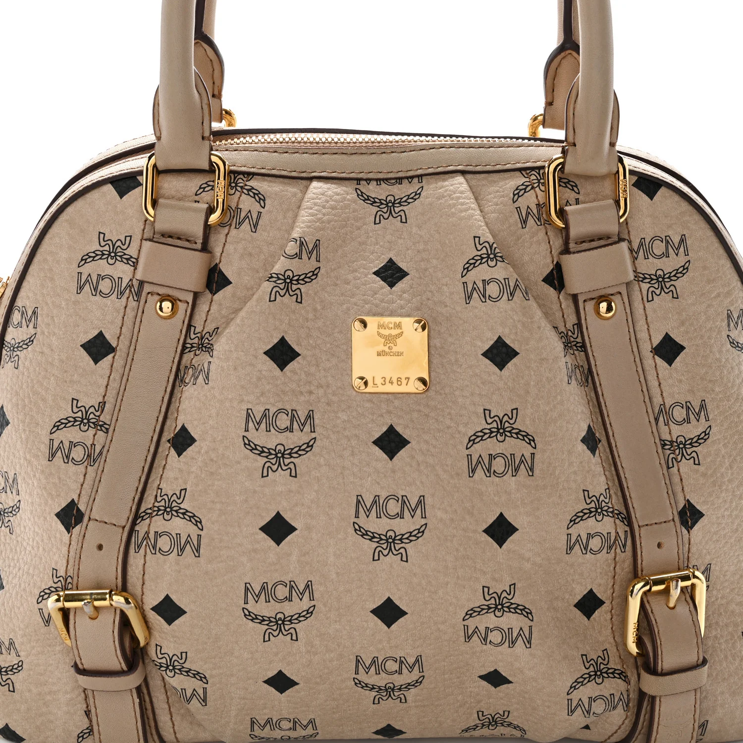 Visetos Boston Bag Beige