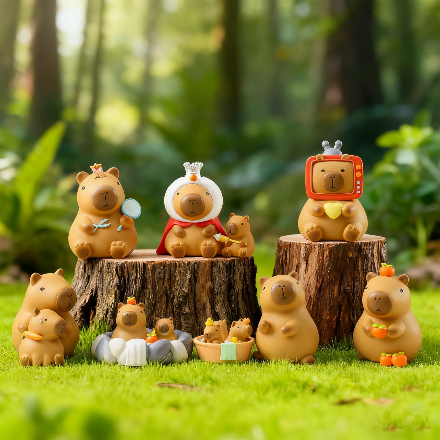 Capybara Lazy Days Blind Box Figures