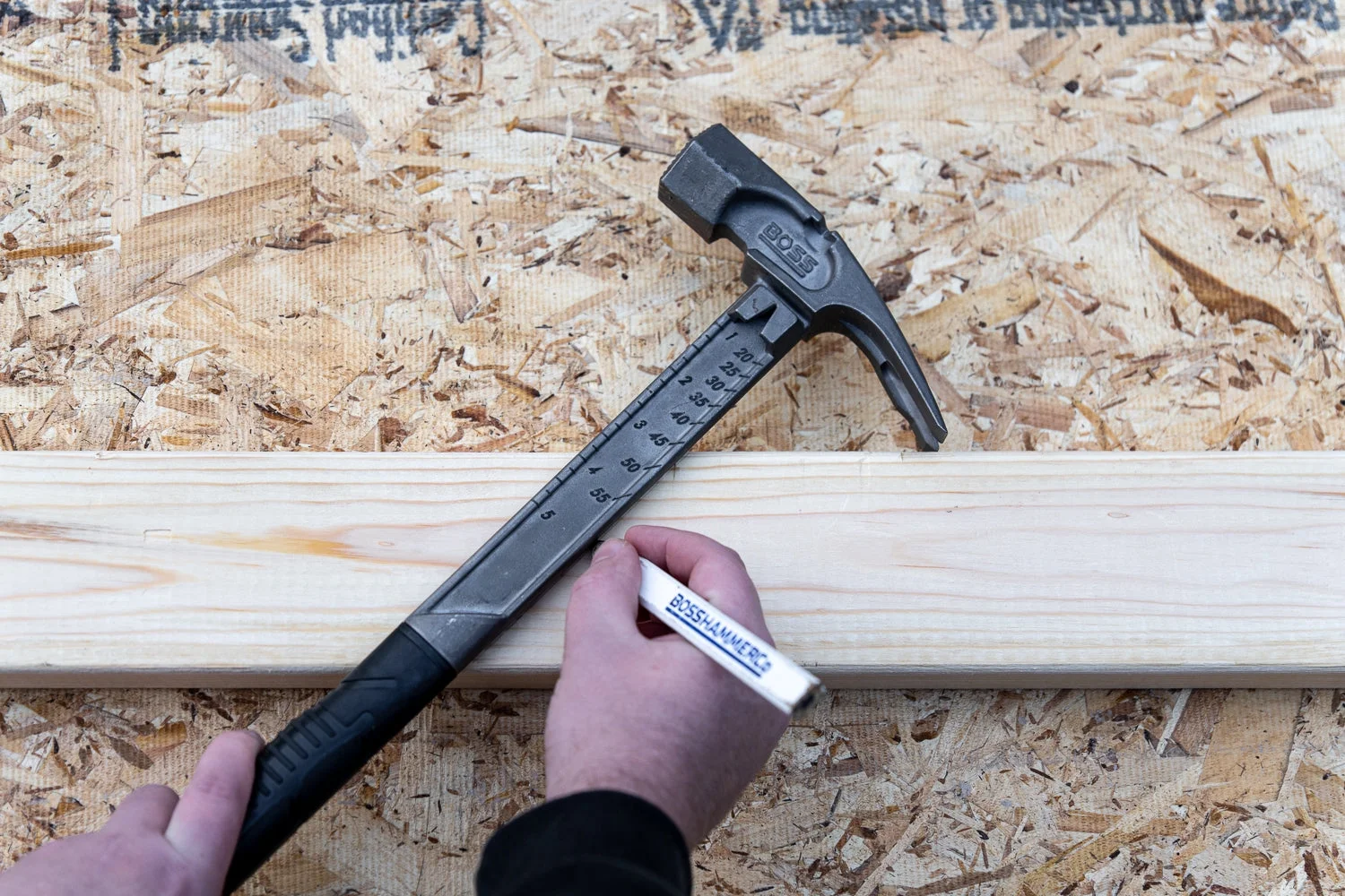 Boss Hammer Co. 16 oz Pro Plus Titanium Hammer Smooth Face