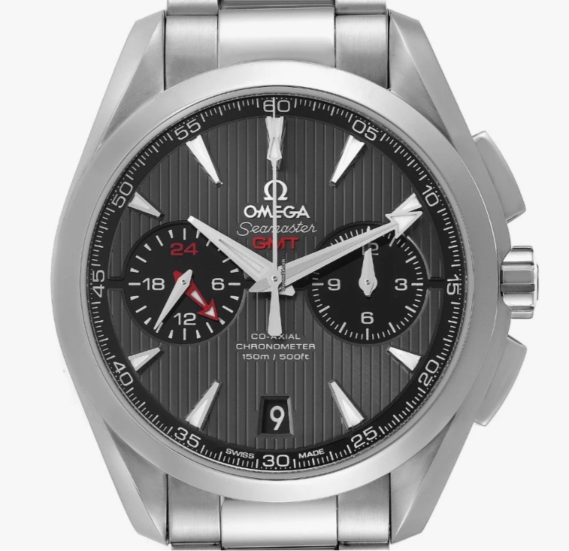 [Super Clone]Omega Aqua Terra 150m Co-Axial GMT Chronograph Watch 231.10.43.52.06.001