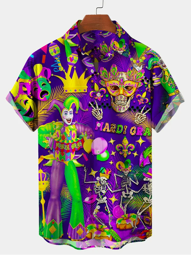 Ensemble trois pièces Suitmens pour homme, imprimé carnaval et vacances hawaïennes, référence 037