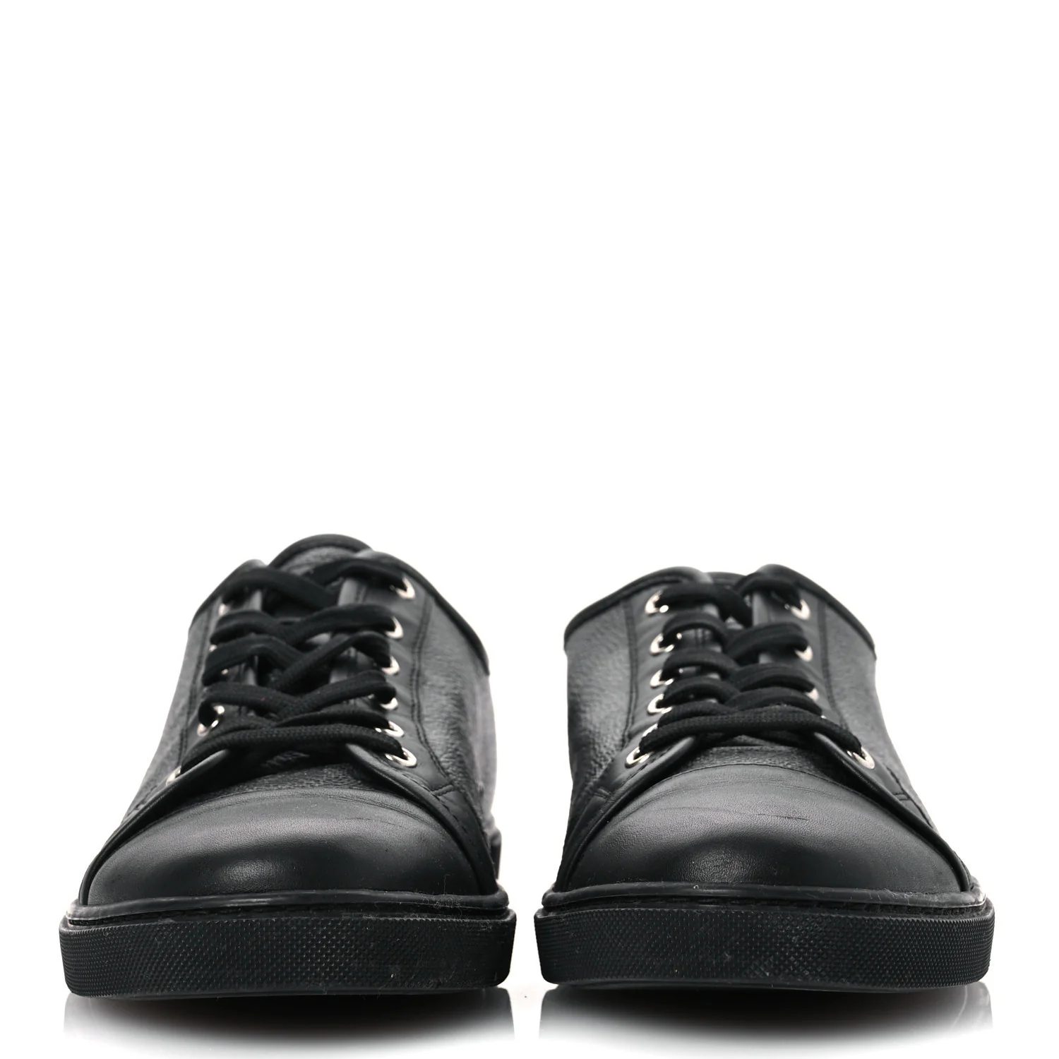 Calfskin Damier Graphite Sneakers 7.5