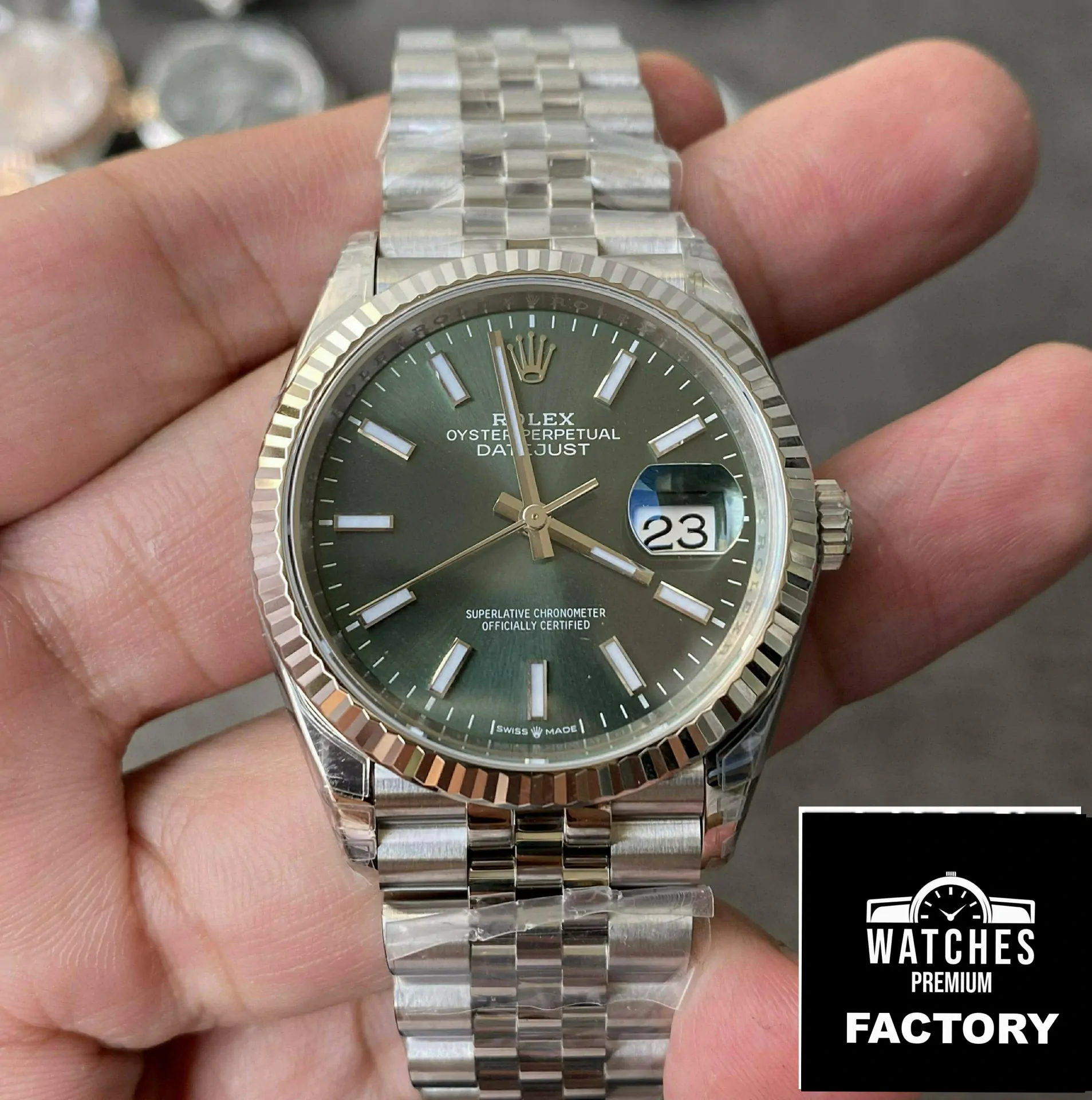 Rolex Datejust M126234-0051 36MM VS Factory Stainless Steel