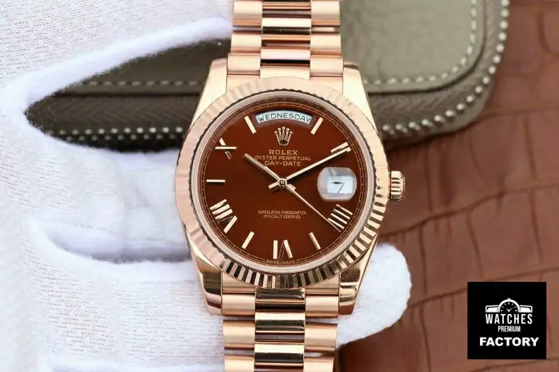 Rolex Day Date 40mm 228235 EW Factory Brown Dial