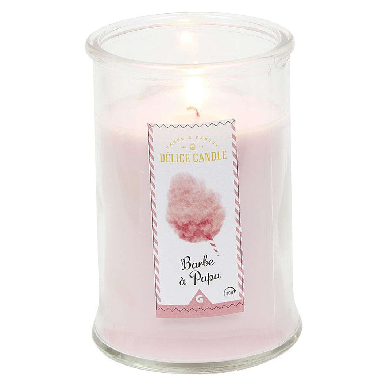 Bougie senteur Barbe à papa