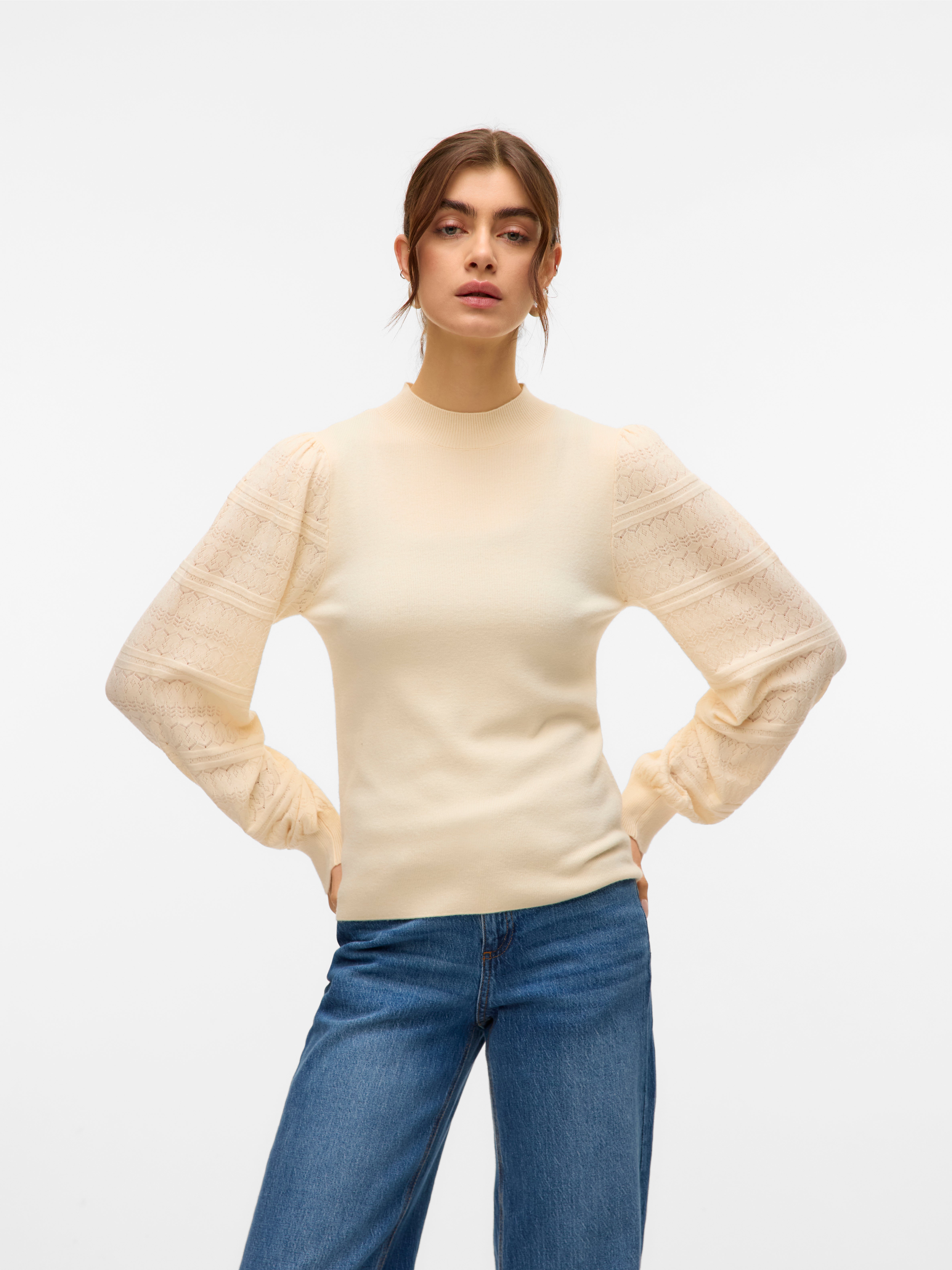 VERO MODA® VMNEWLIMONE Knitted pullover