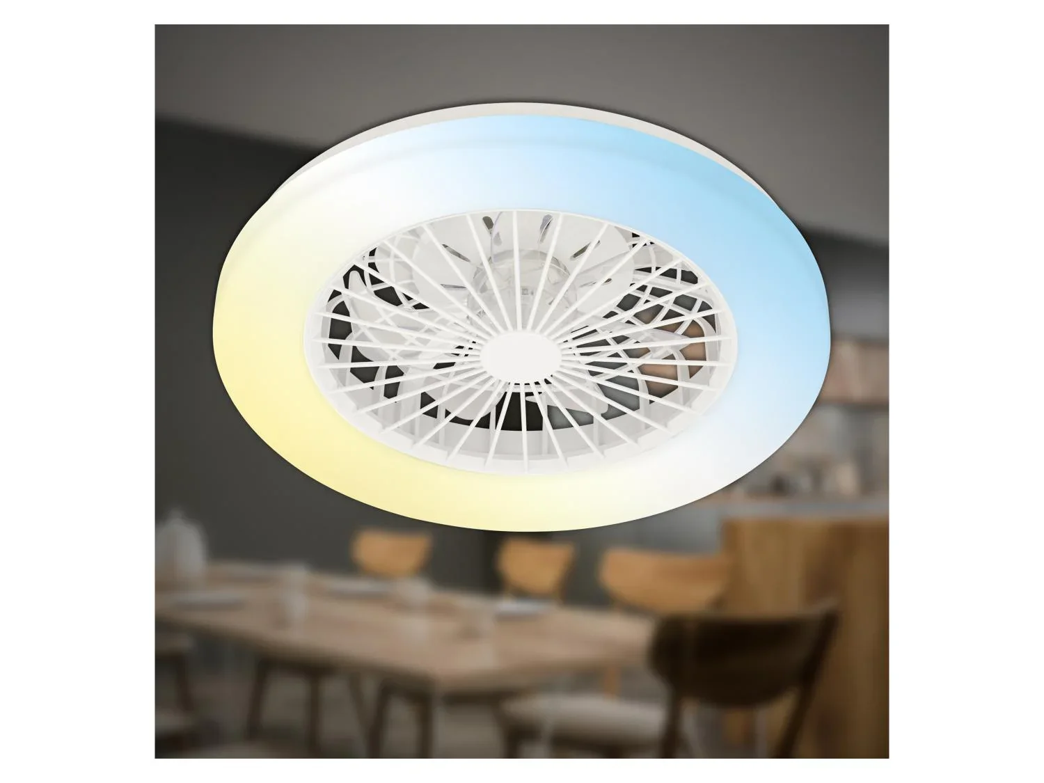 Briloner Ventilateur de plafond LED